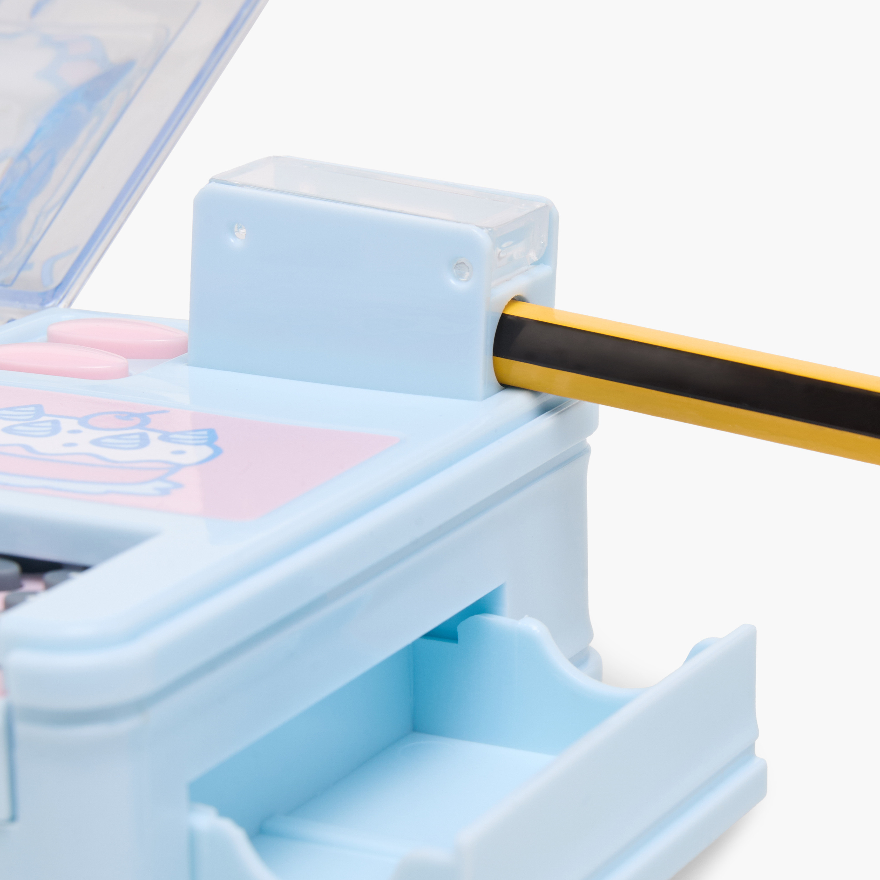 Sanrio Cinnamoroll Print Pencil Case with Calculator-school-stationery-pencilcases-image-6