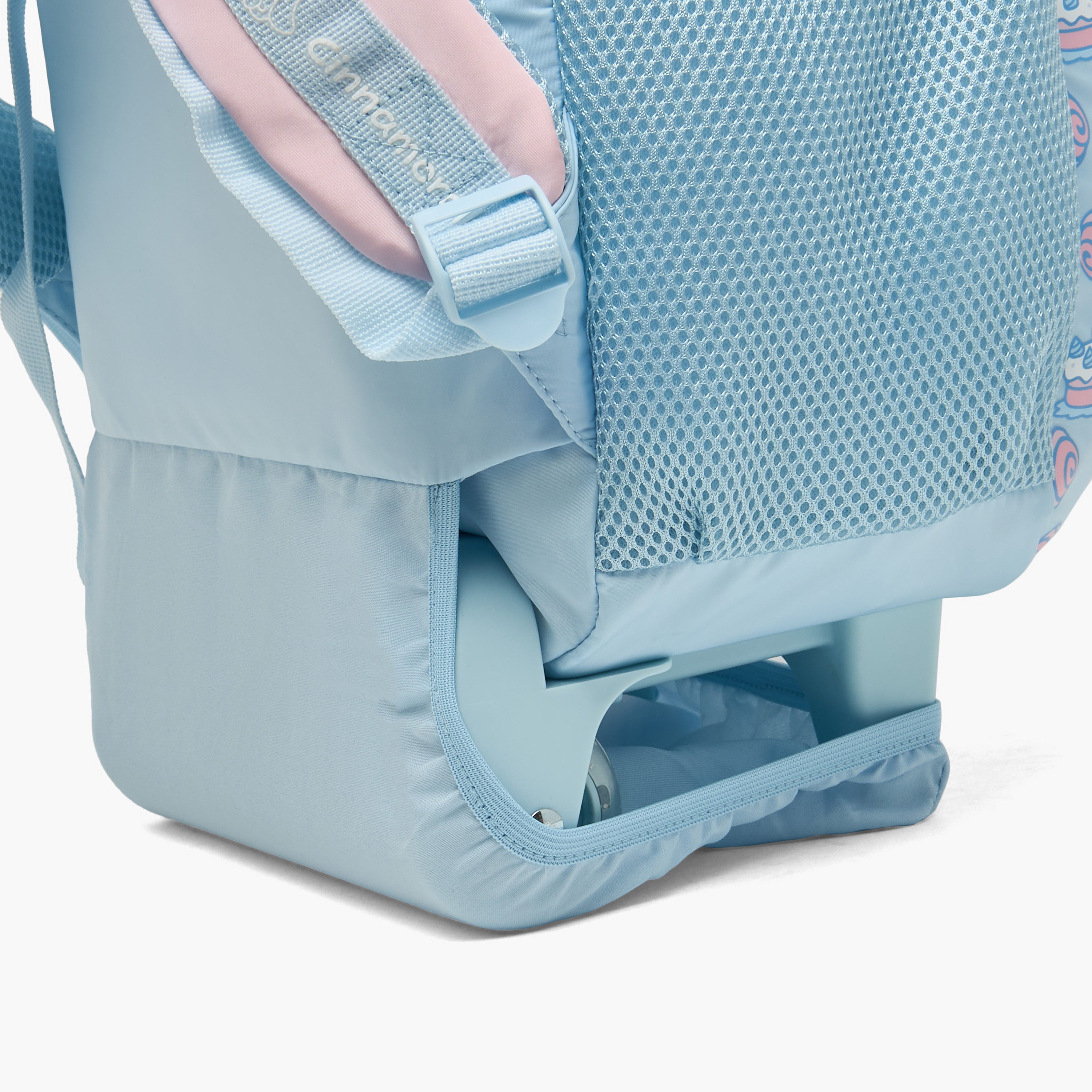 شنطة ترولي بتزيينات سينامورول ومقبض قابل للسحب للبنات من 5 - 8 سنوات من سانريو - 16 بوصة-school-bagsandbackpacks-trolleybags-image-10