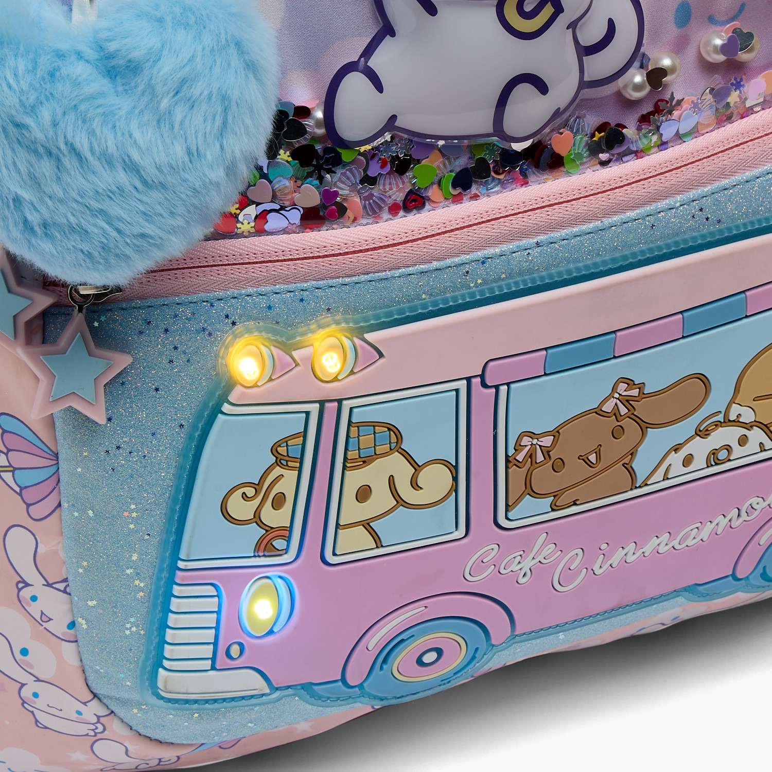 Sanrio Cinnamoroll Print Backpack for Girls 5-8 Years with Padded Shoulder Straps - 16 inches-school-bagsandbackpacks-backpacks-image-9