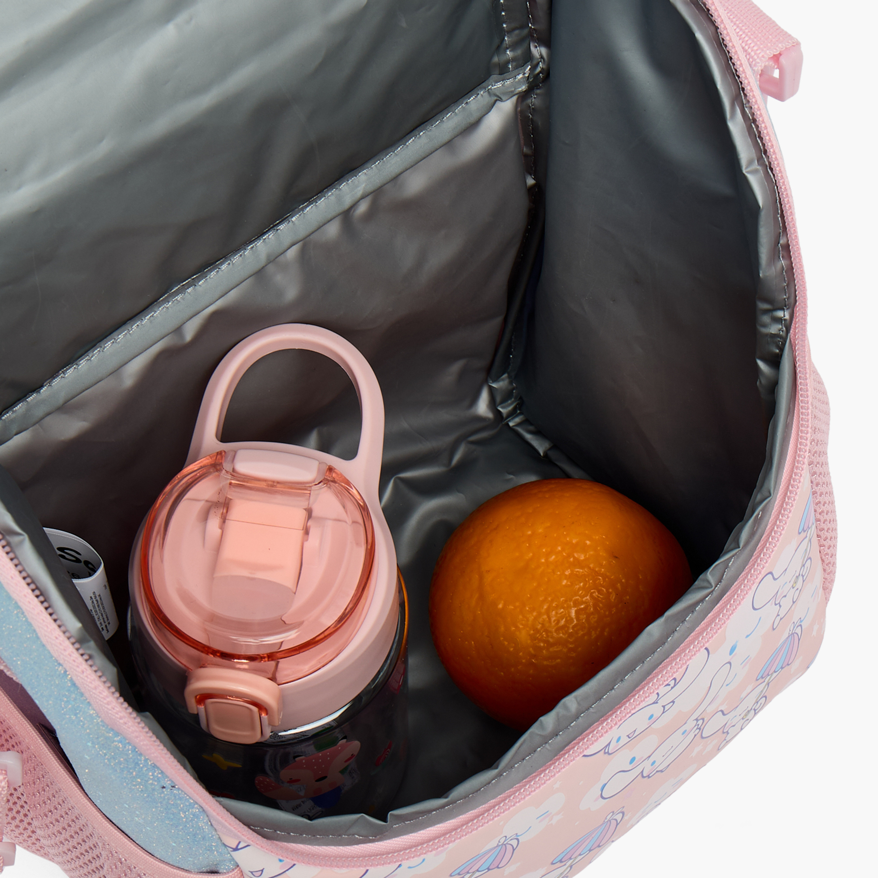 شنطة غداء عازلة للحرارة بطبعات سينامورول للبنات بعمر 5-8 سنوات من سانريو-school-lunchessentials-lunchbags-image-4