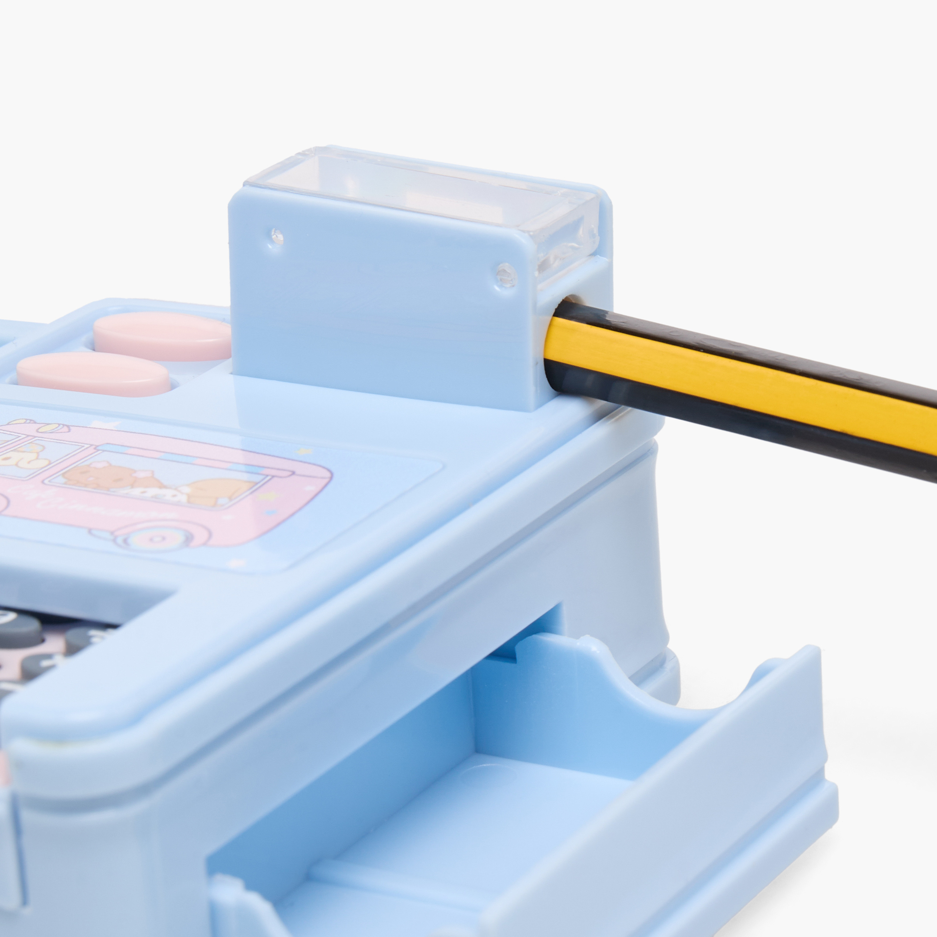مقلمة بطبعات سينامورول مع آلة حاسبة من سانريو-school-stationery-pencilcases-image-6