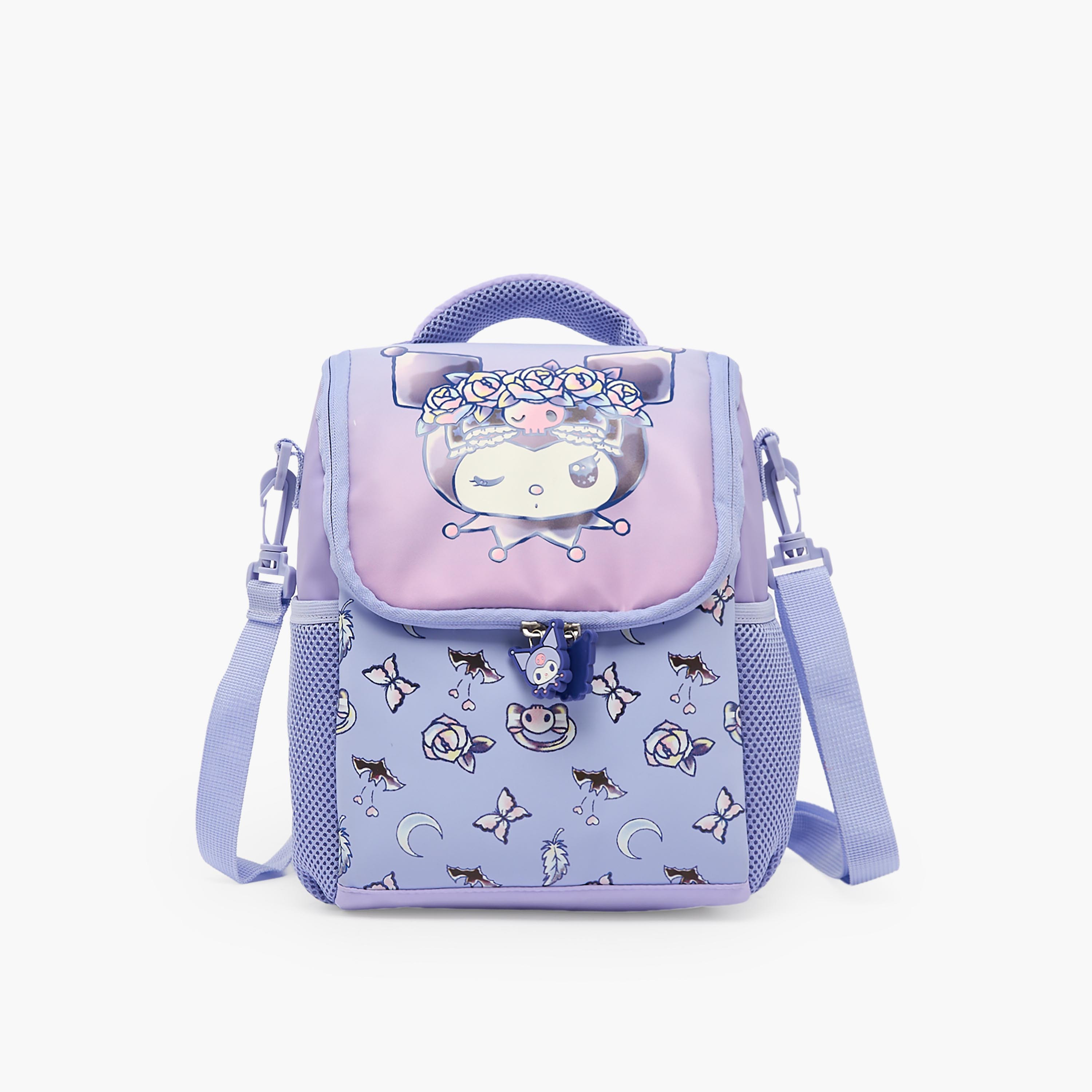 شنطة غداء بطبعة كورومي للبنات من 5-8 سنوات مع عزل حراري من سانريو-school-lunchessentials-lunchbags-image-1