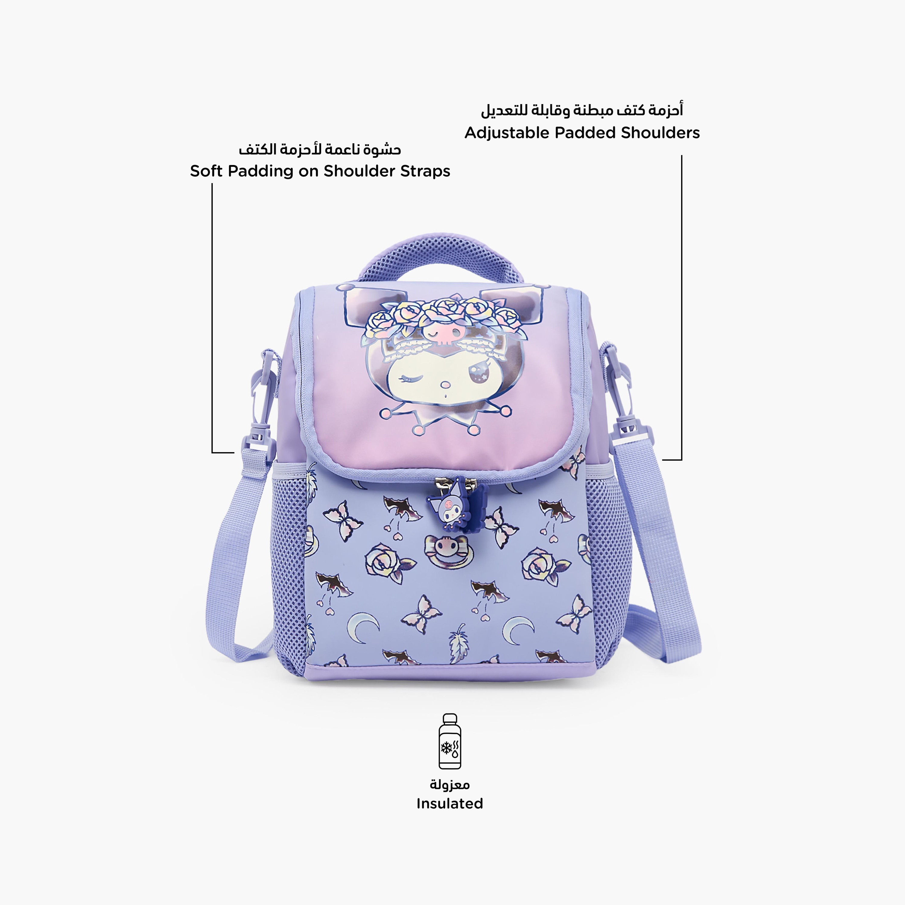 شنطة غداء بطبعة كورومي للبنات من 5-8 سنوات مع عزل حراري من سانريو-school-lunchessentials-lunchbags-image-2