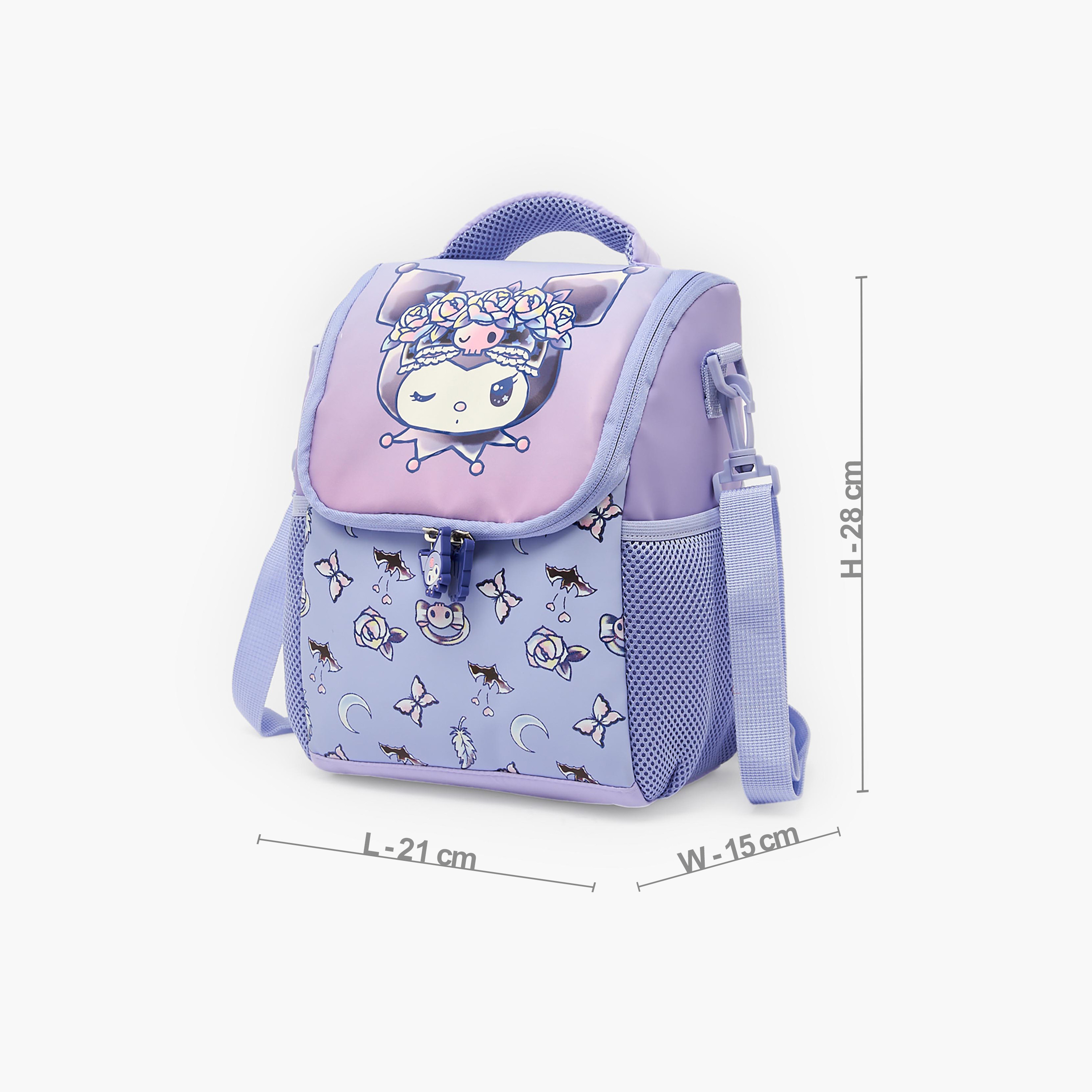 شنطة غداء بطبعة كورومي للبنات من 5-8 سنوات مع عزل حراري من سانريو-school-lunchessentials-lunchbags-image-8