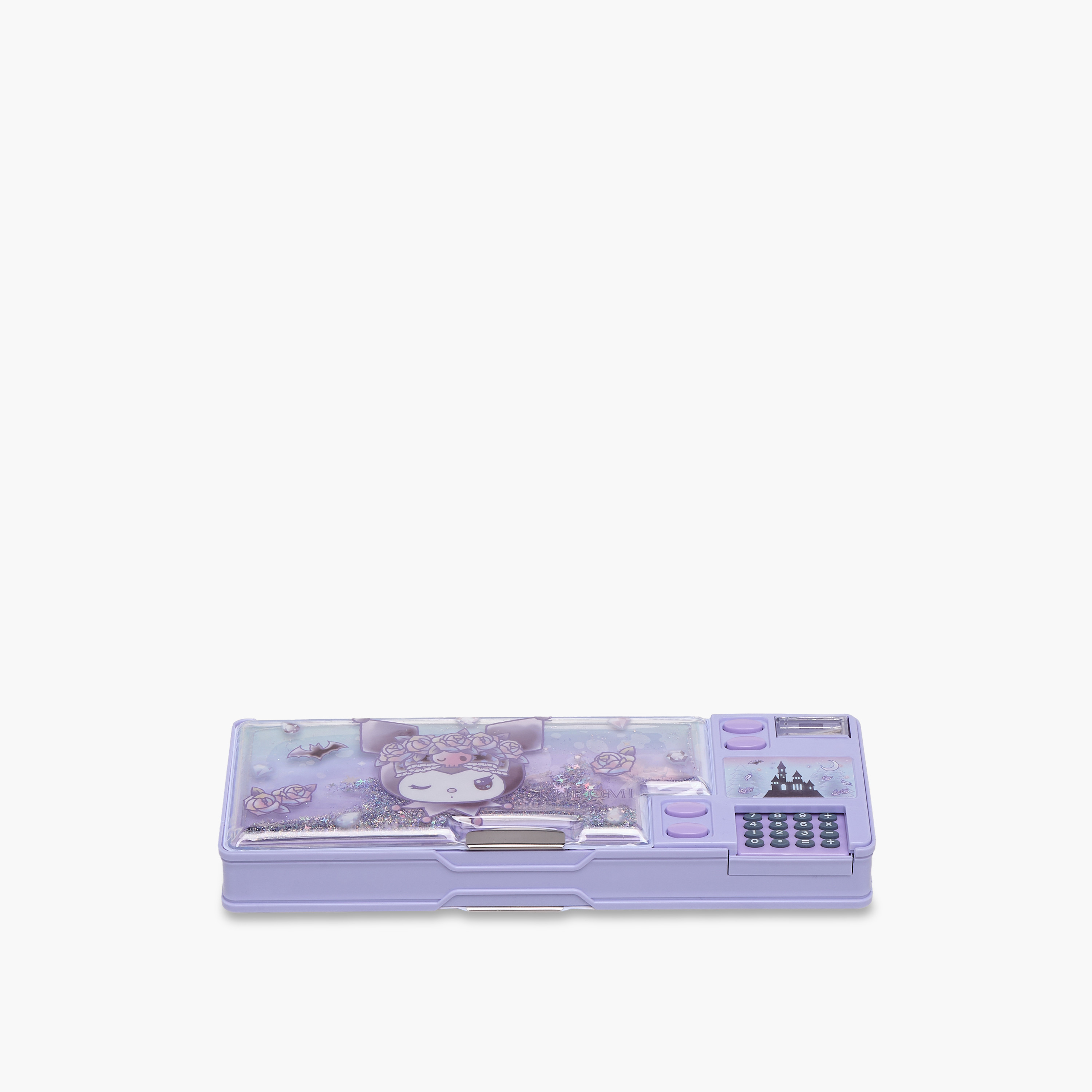 مقلمة بإغلاق مغناطيسي وطبعات كورومي من سانريو-school-stationery-pencilcases-image-1