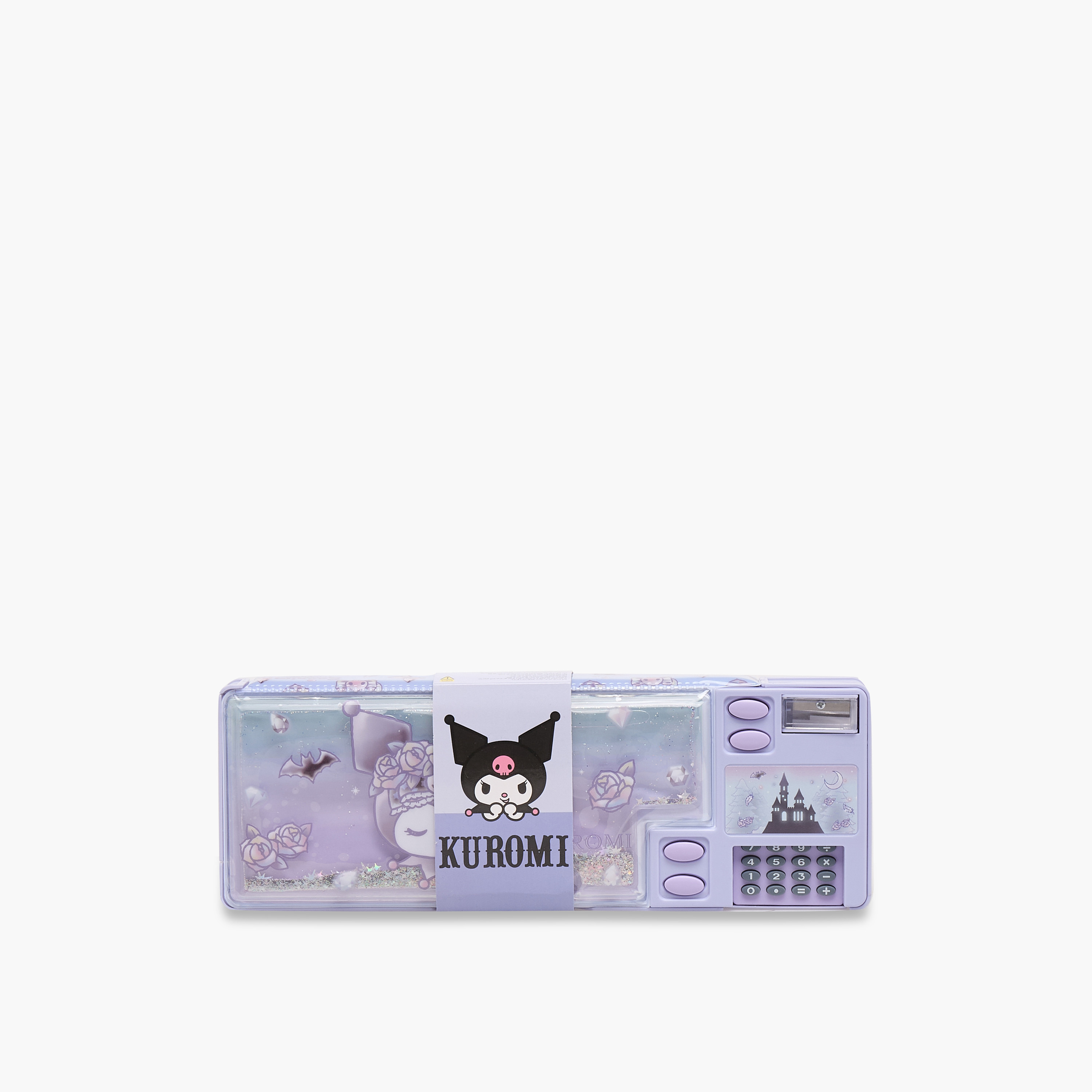 مقلمة بإغلاق مغناطيسي وطبعات كورومي من سانريو-school-stationery-pencilcases-image-10