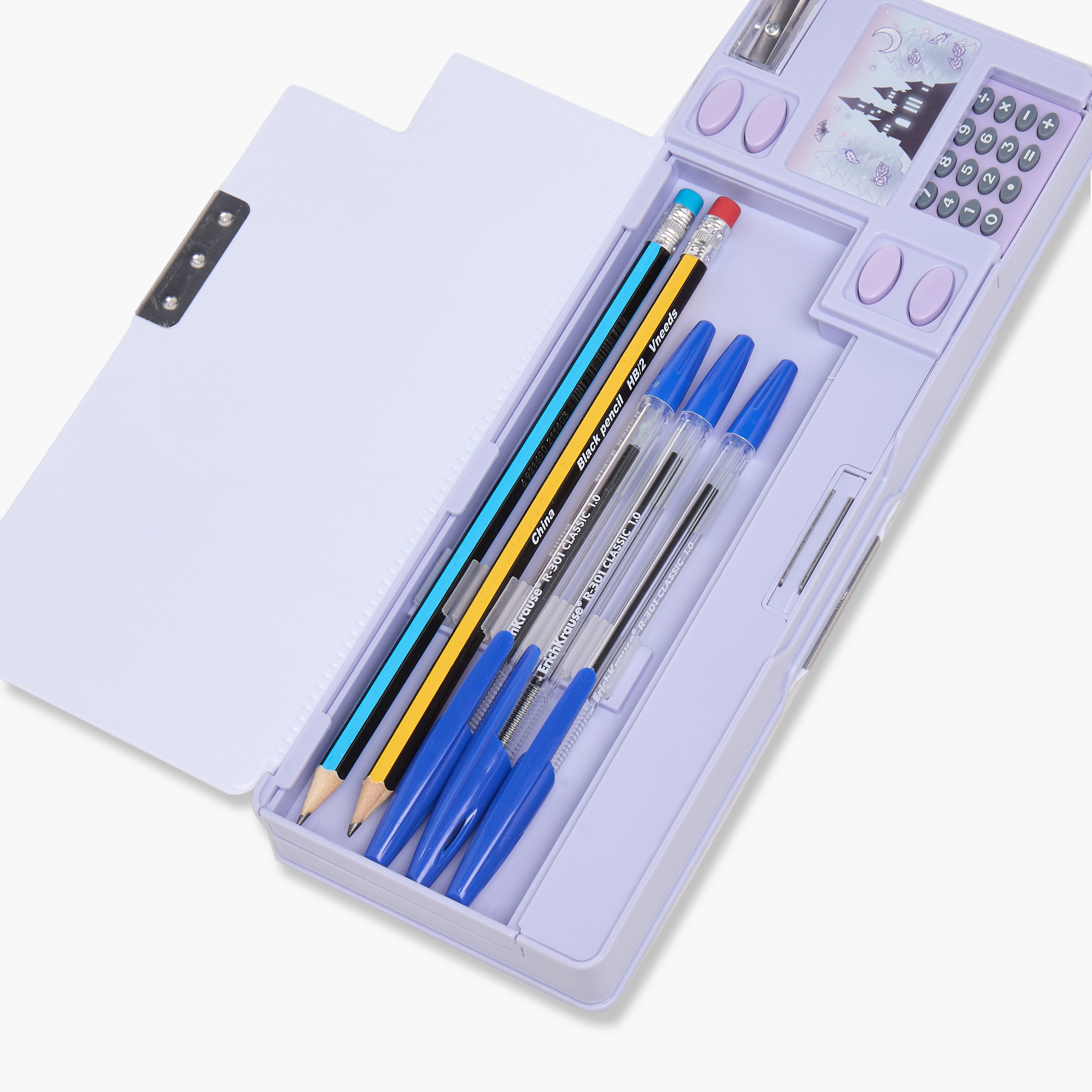 مقلمة بإغلاق مغناطيسي وطبعات كورومي من سانريو-school-stationery-pencilcases-image-8