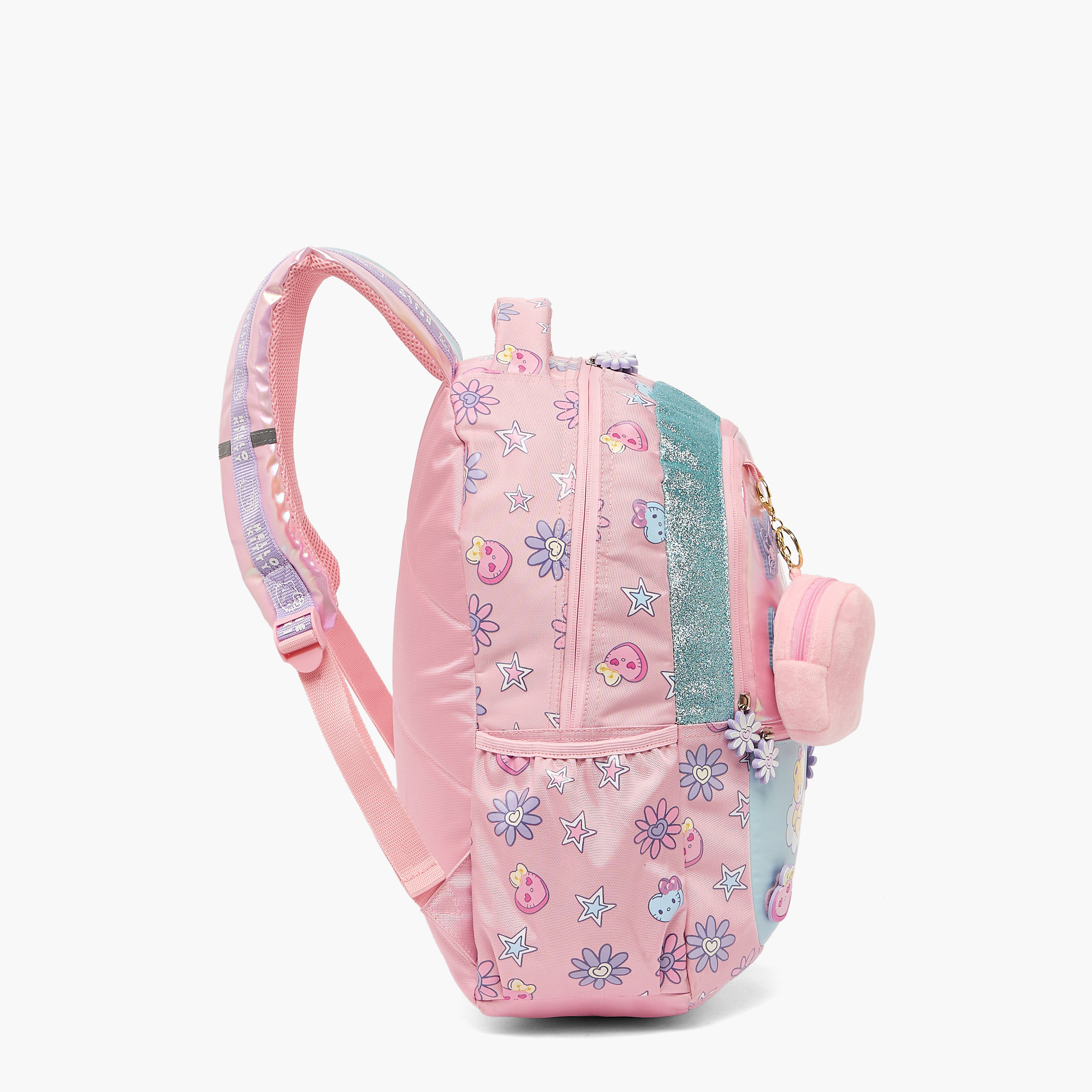Sanrio Hello Kitty Print Backpack for Girls 5-8 Years with Padded Shoulder Straps - 16 inches-school-bagsandbackpacks-backpacks-image-12