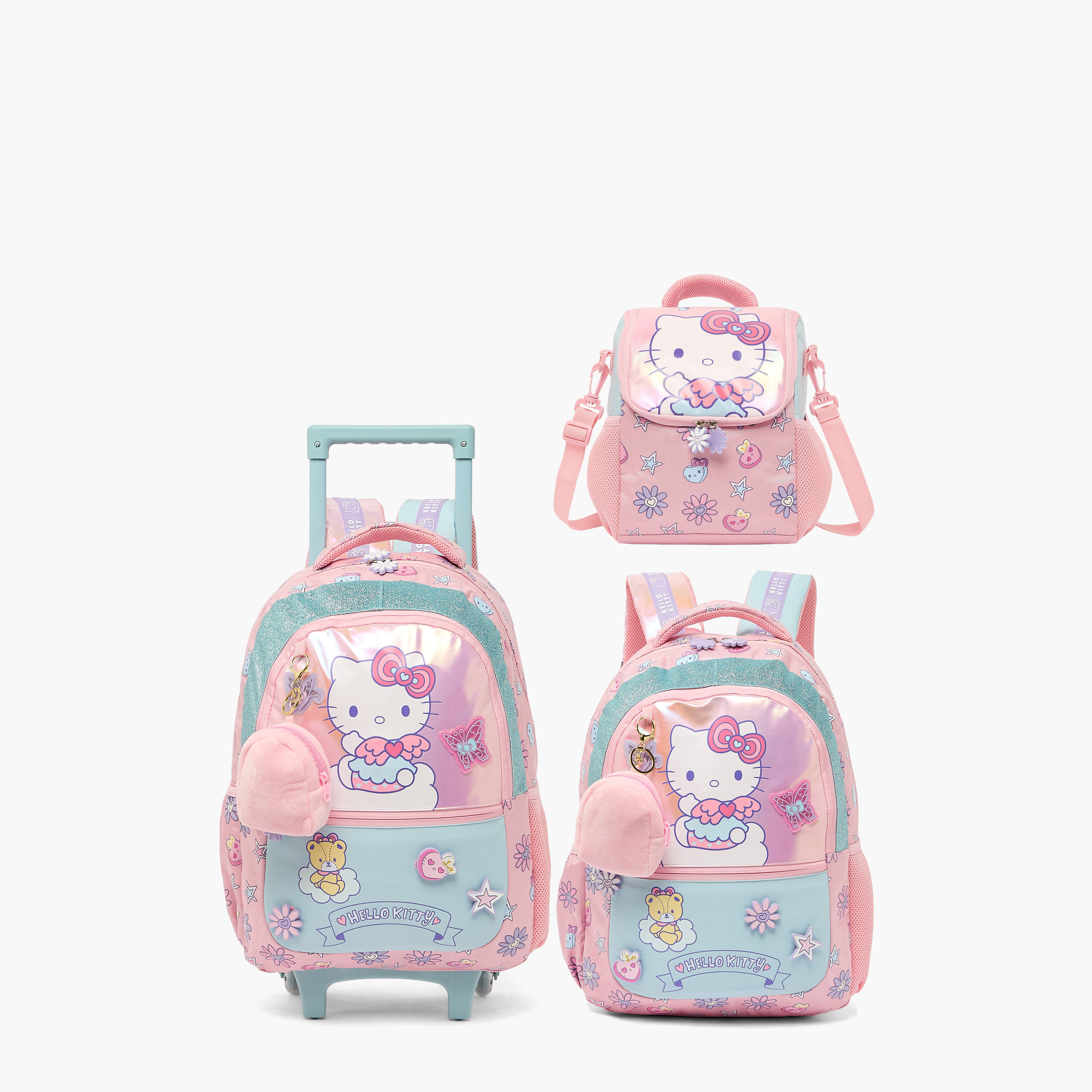Sanrio Hello Kitty Print Backpack for Girls 5-8 Years with Padded Shoulder Straps - 16 inches-school-bagsandbackpacks-backpacks-image-14