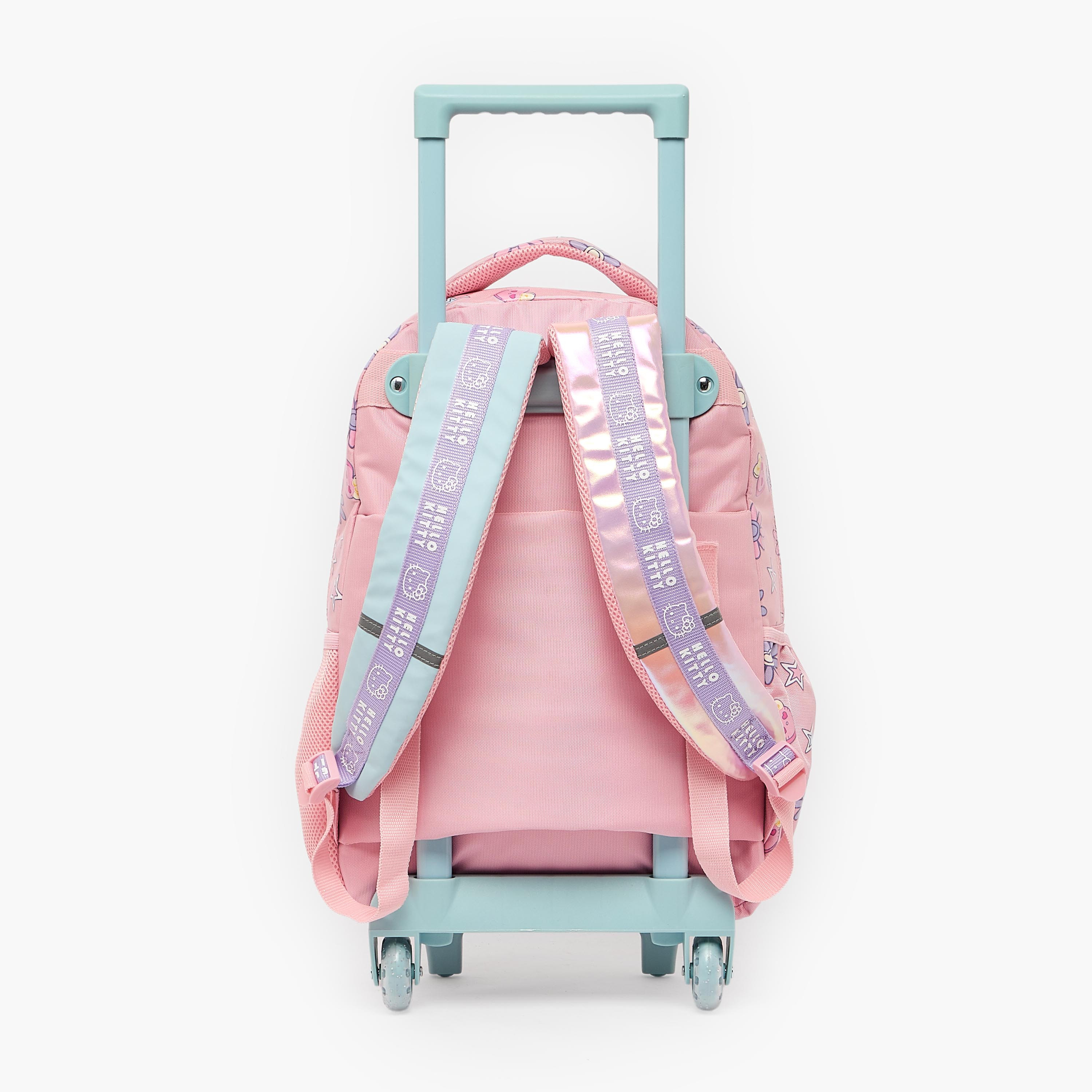 Sanrio Hello Kitty Print Trolley Bag for Girls 5-8 Years Retractable Handle - 16 inches-school-bagsandbackpacks-trolleybags-image-10