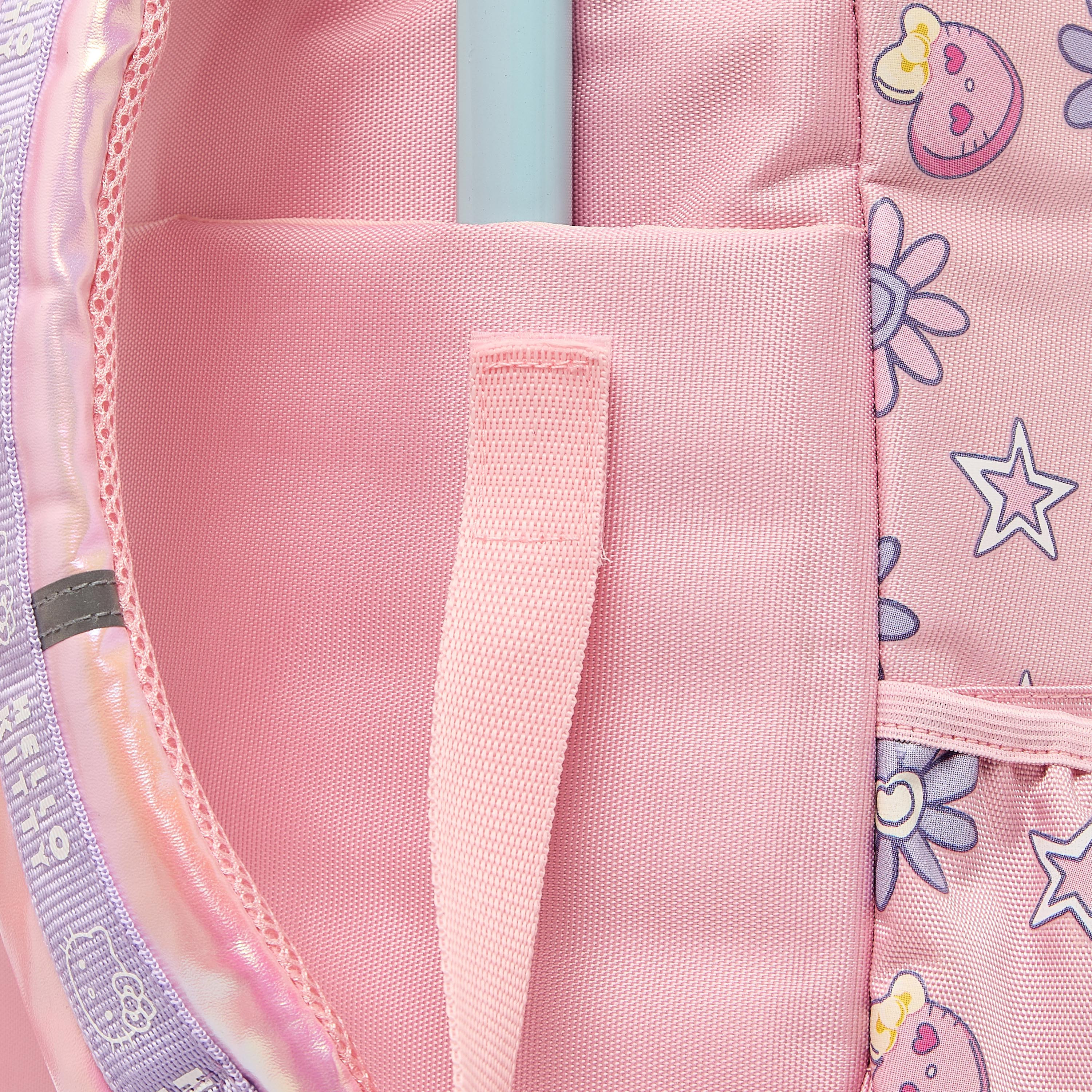 Sanrio Hello Kitty Print Trolley Bag for Girls 5-8 Years Retractable Handle - 16 inches-school-bagsandbackpacks-trolleybags-image-11