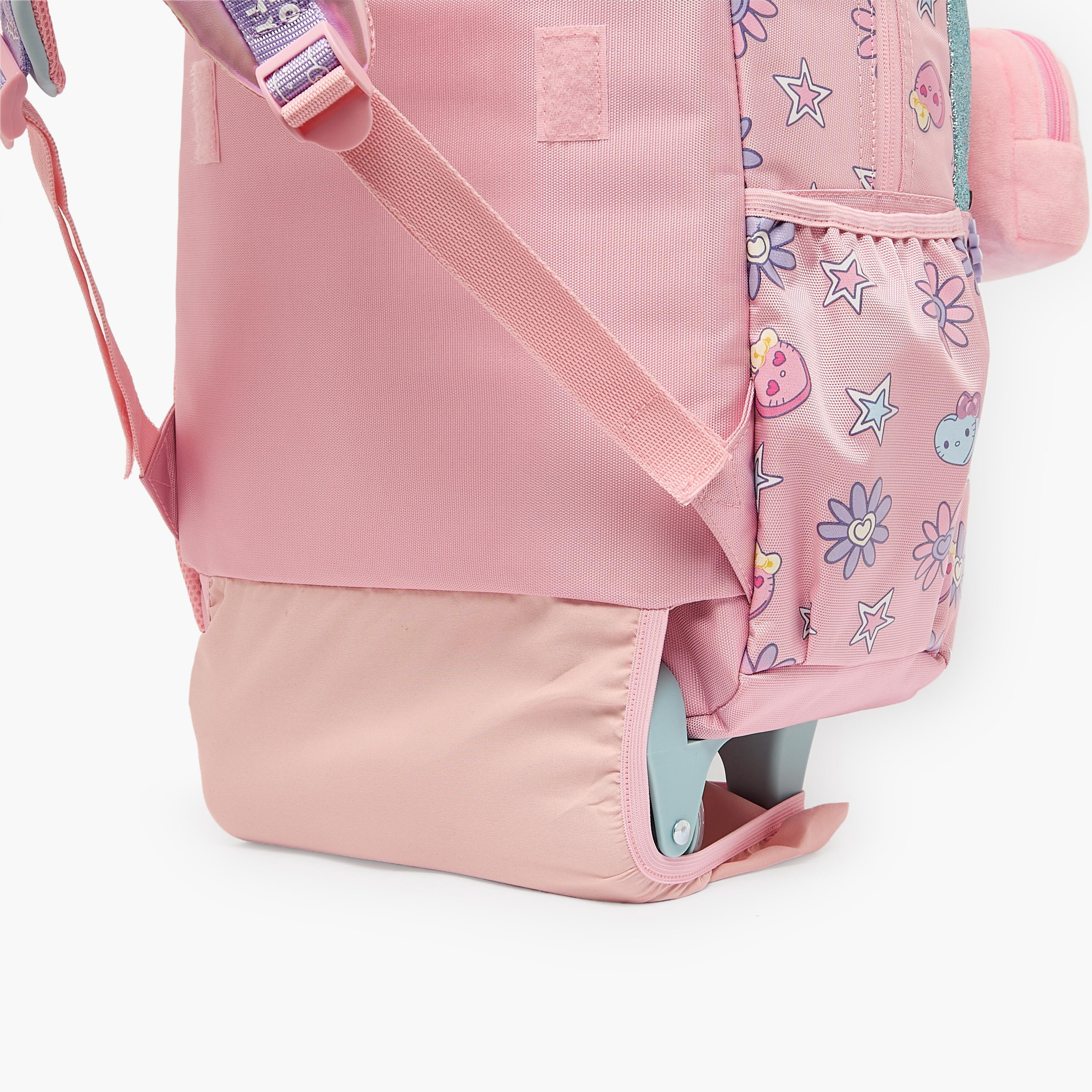 Sanrio Hello Kitty Print Trolley Bag for Girls 5-8 Years Retractable Handle - 16 inches-school-bagsandbackpacks-trolleybags-image-13