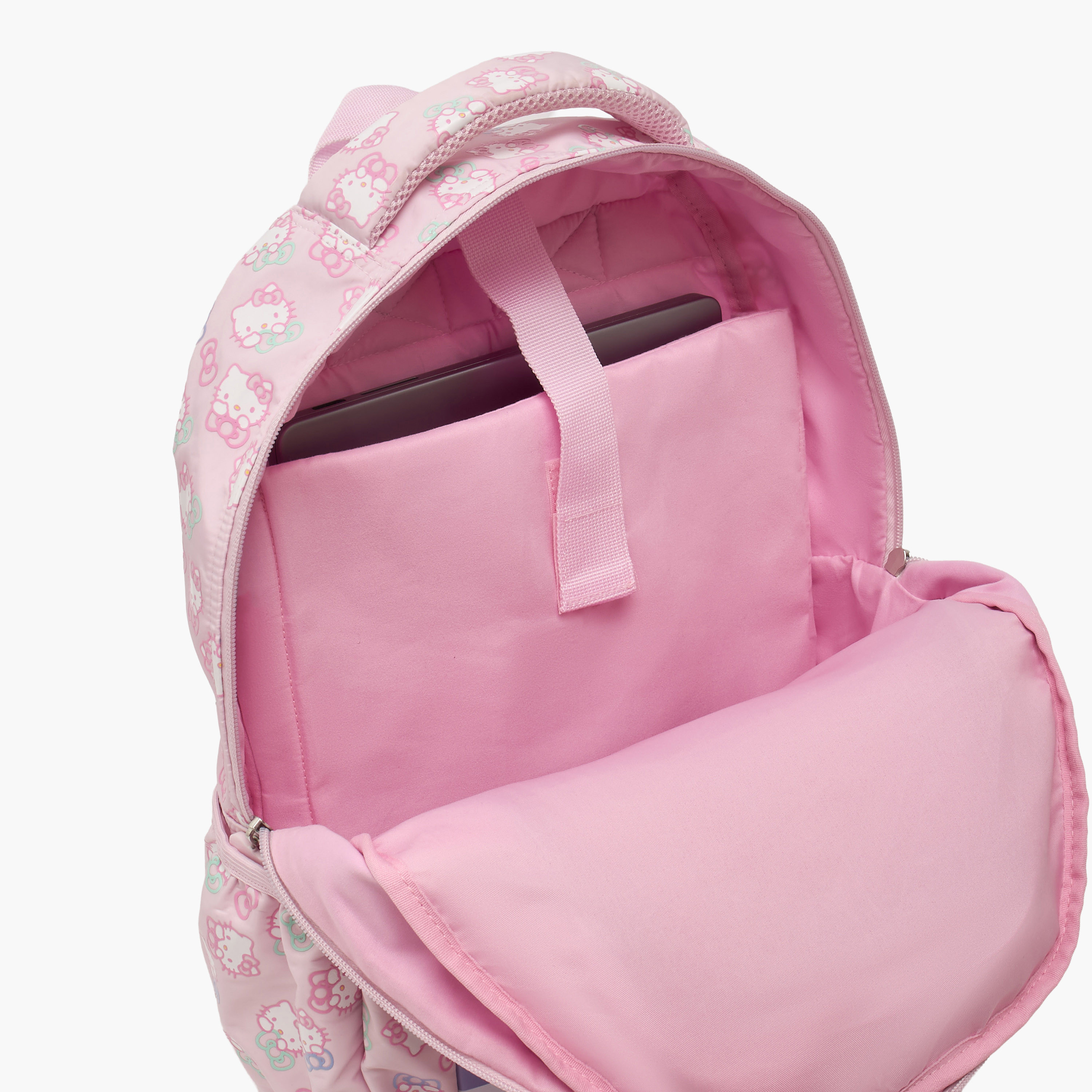 Sanrio Hello Kitty Print Backpack for Girls 5-8 Years with Padded Shoulder Straps - 16 inches-school-bagsandbackpacks-backpacks-image-5