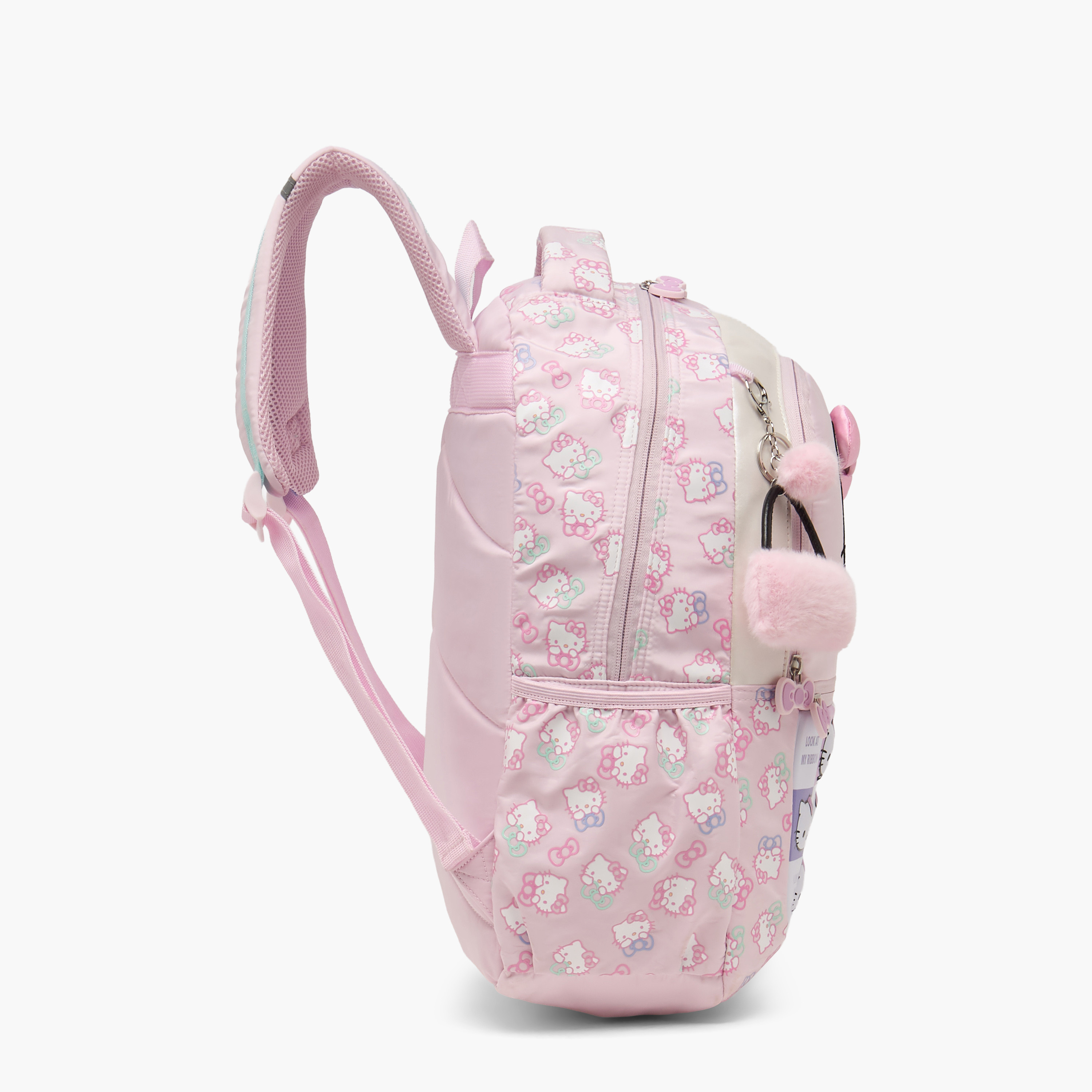 Sanrio Hello Kitty Print Backpack for Girls 5-8 Years with Padded Shoulder Straps - 16 inches-school-bagsandbackpacks-backpacks-image-7