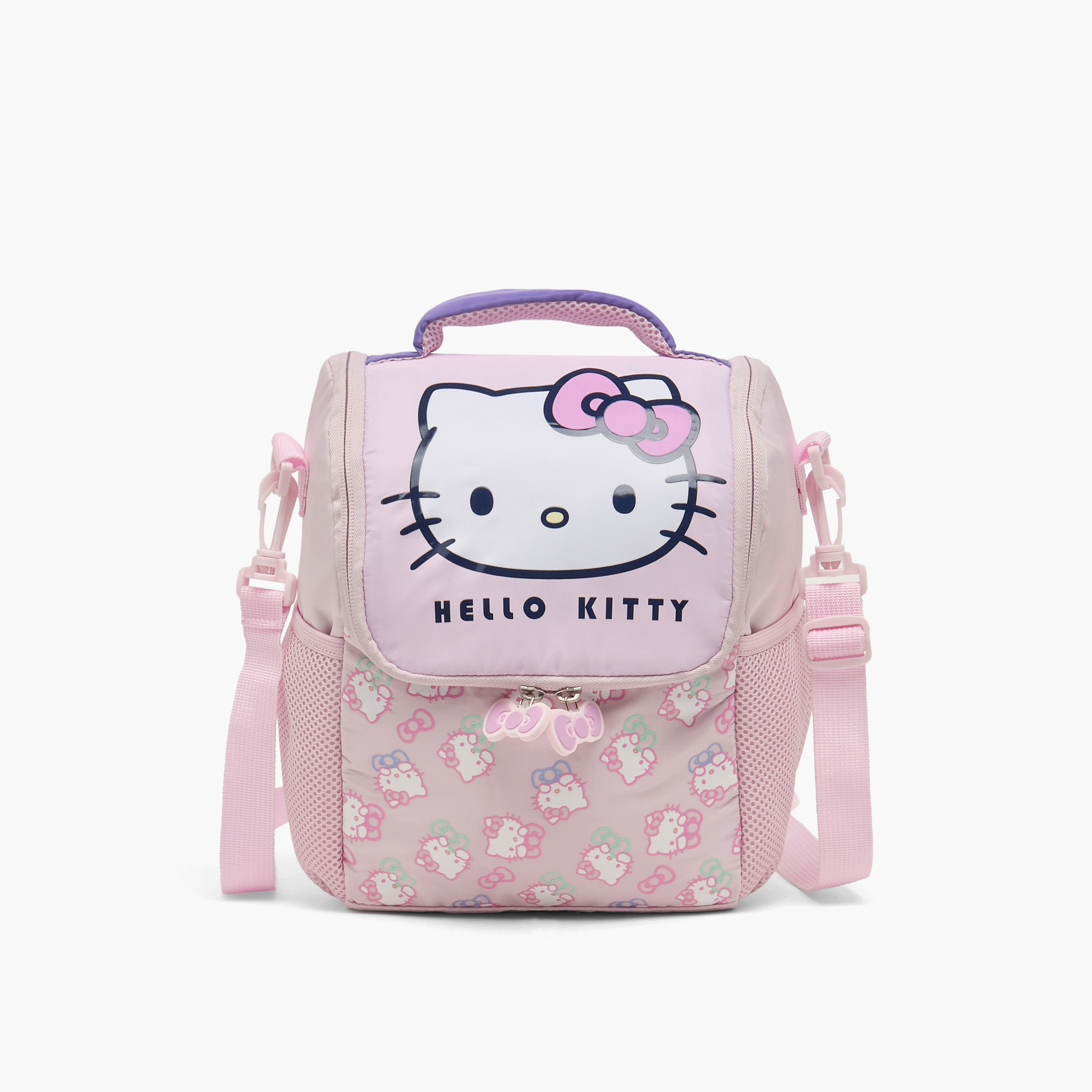 Sanrio Hello Kitty Print Lunch Bag for Girls 5-8 Years with Detachable Strap-school-lunchessentials-lunchbags-image-1