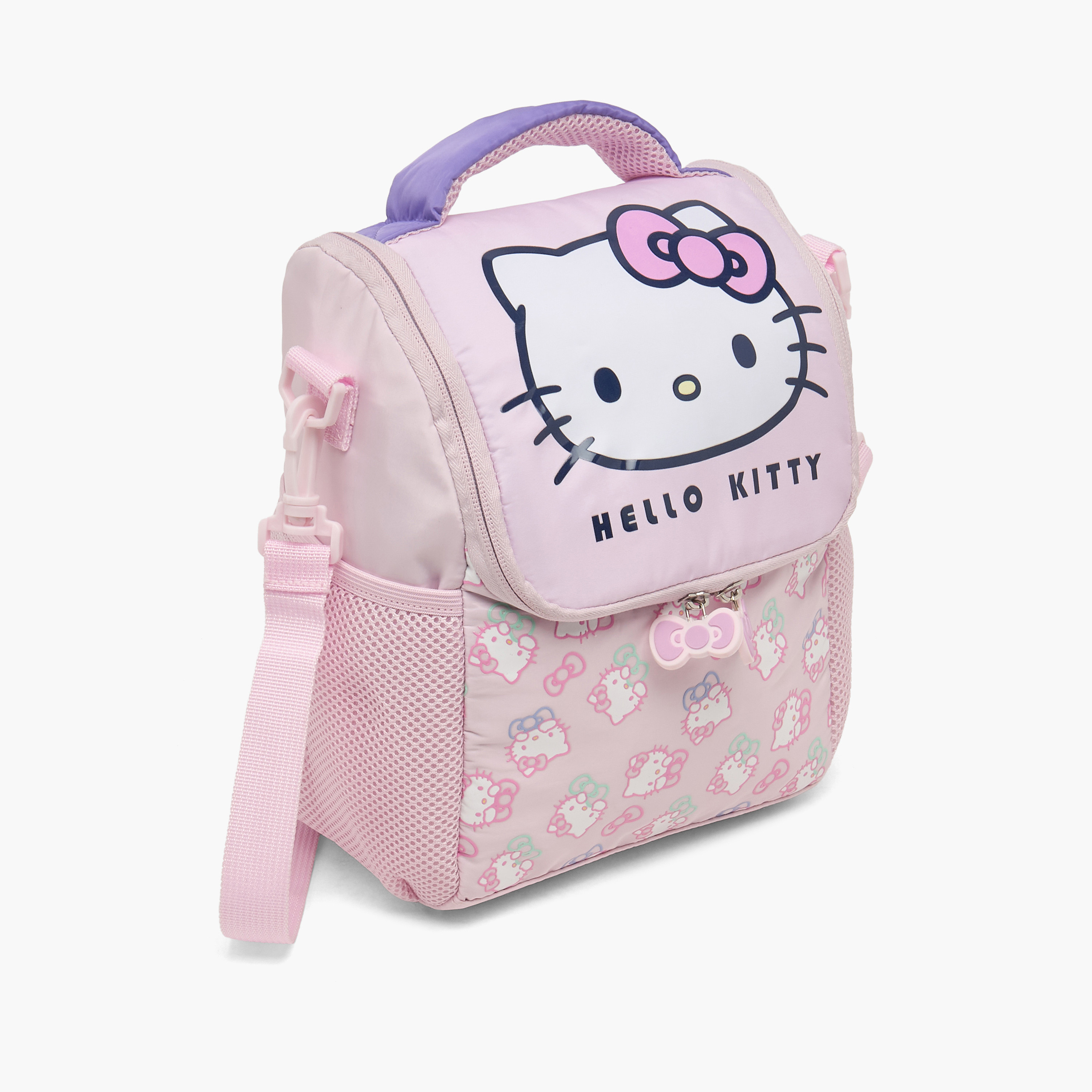 Sanrio Hello Kitty Print Lunch Bag for Girls 5-8 Years with Detachable Strap-school-lunchessentials-lunchbags-image-2
