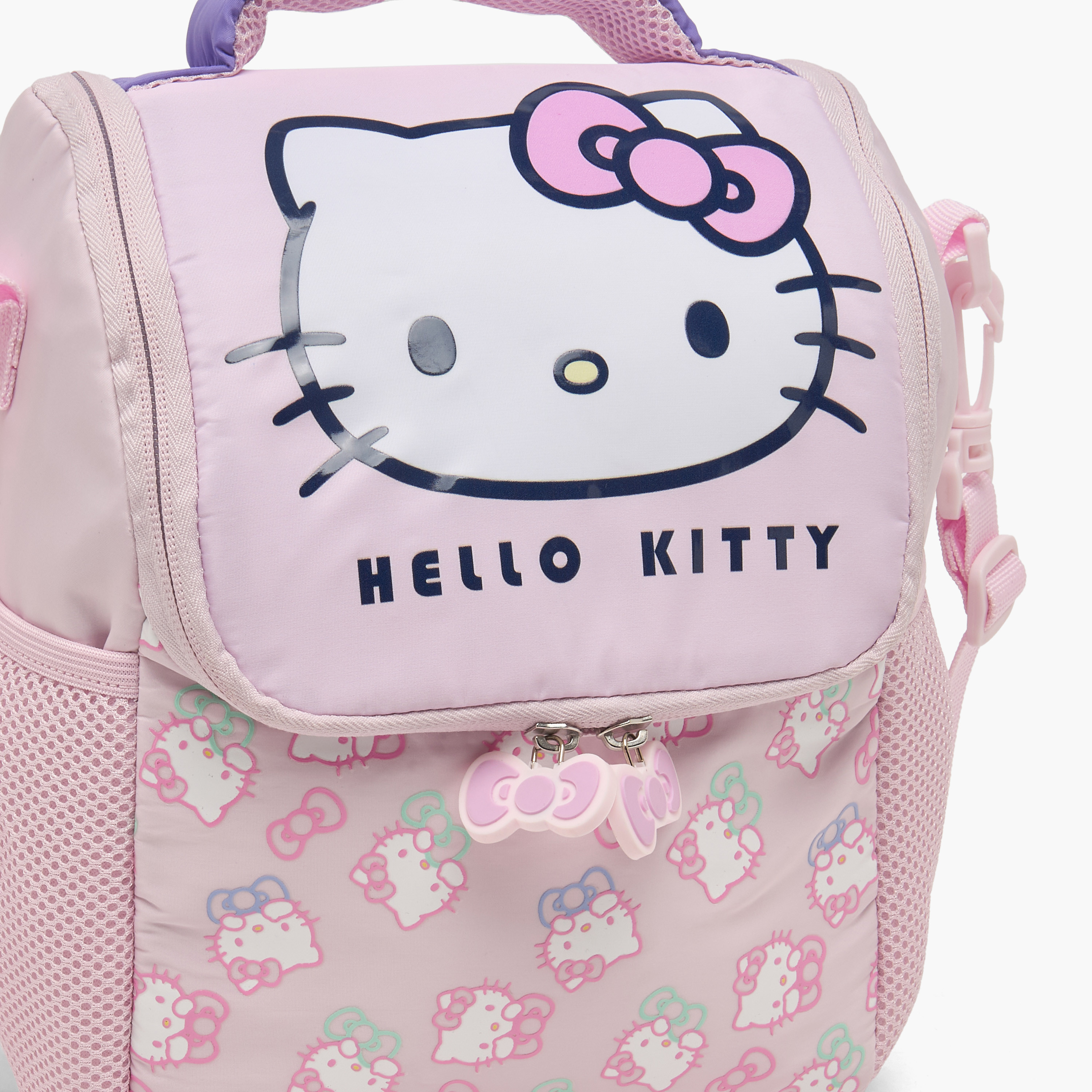 Sanrio Hello Kitty Print Lunch Bag for Girls 5-8 Years with Detachable Strap-school-lunchessentials-lunchbags-image-3