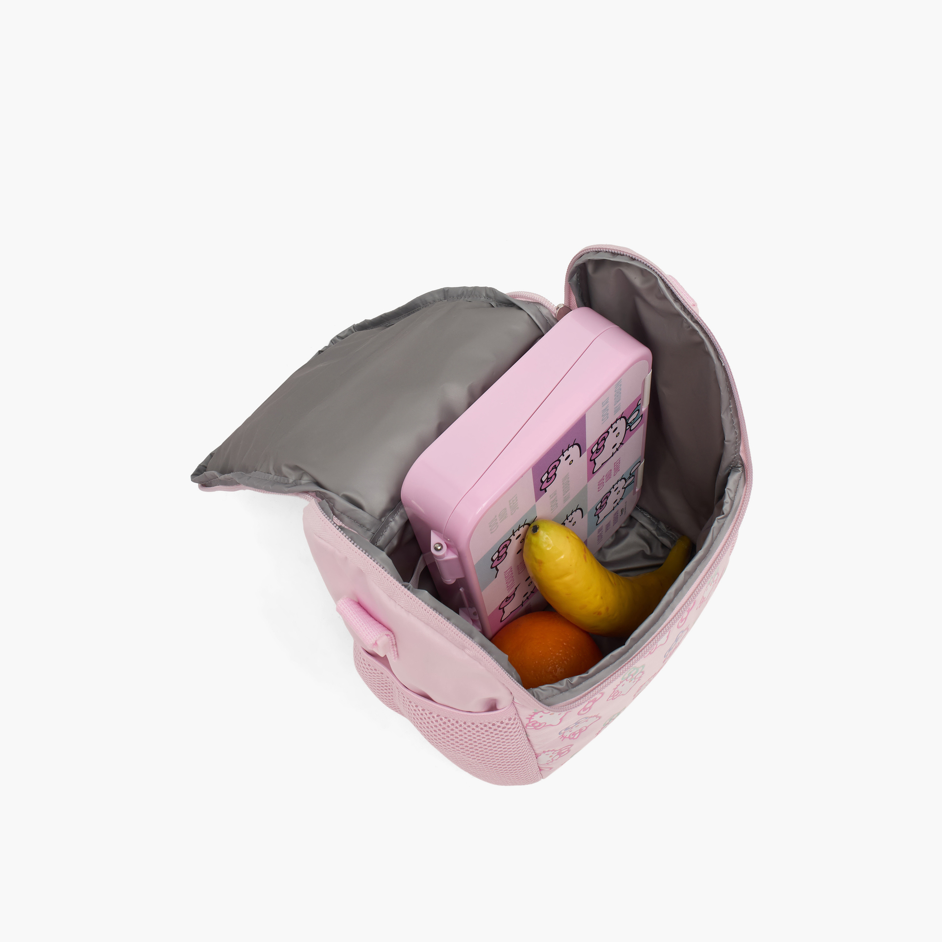 Sanrio Hello Kitty Print Lunch Bag for Girls 5-8 Years with Detachable Strap-school-lunchessentials-lunchbags-image-4