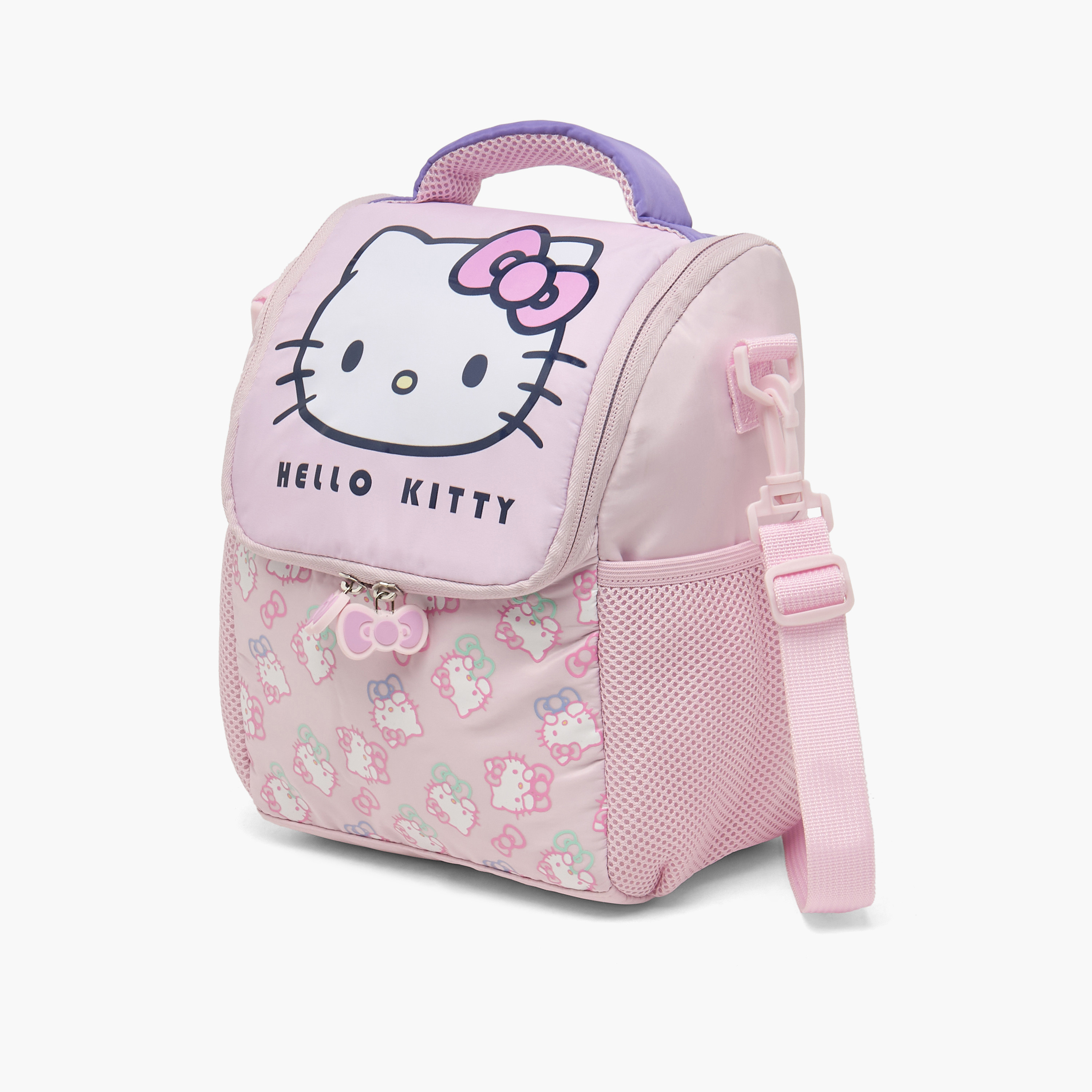 Sanrio Hello Kitty Print Lunch Bag for Girls 5-8 Years with Detachable Strap-school-lunchessentials-lunchbags-image-8