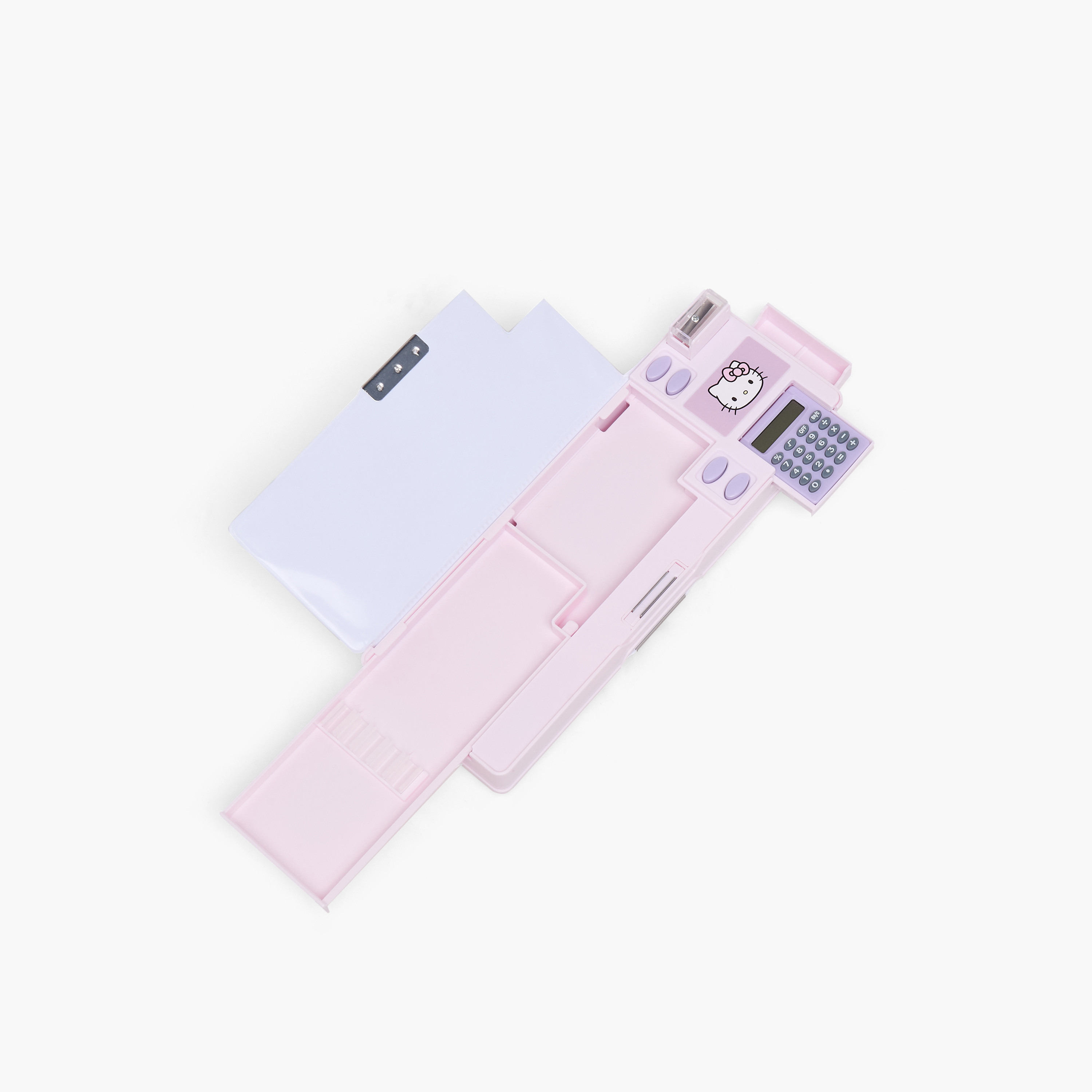 Sanrio Hello Kitty Print Pencil Case with Calculator-school-stationery-pencilcases-image-5