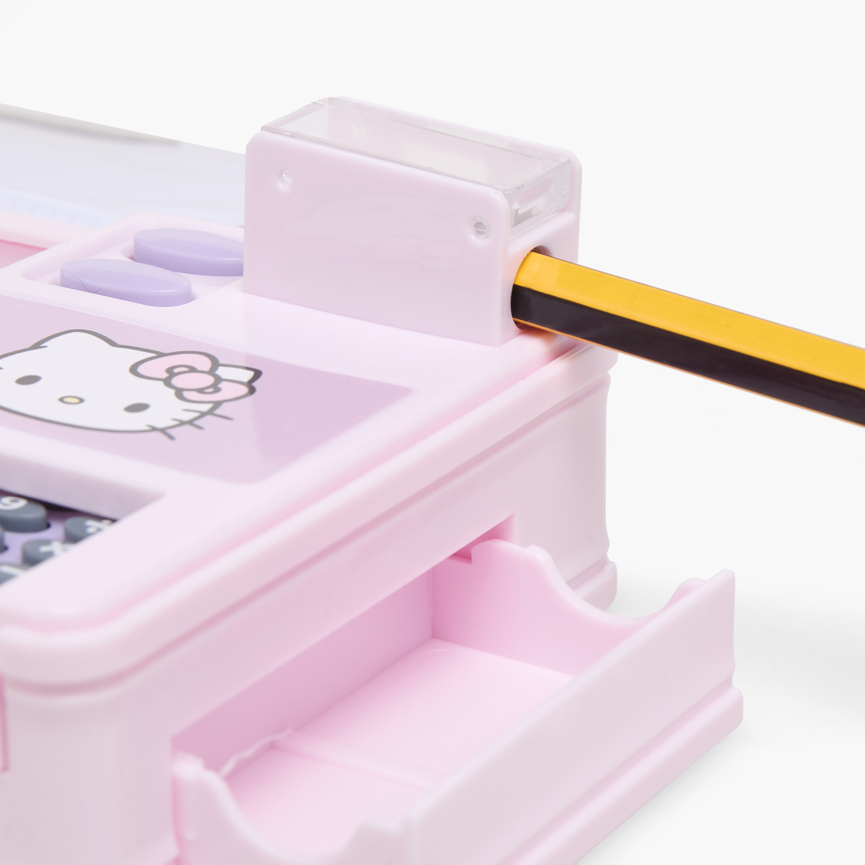 Sanrio Hello Kitty Print Pencil Case with Calculator-school-stationery-pencilcases-image-6
