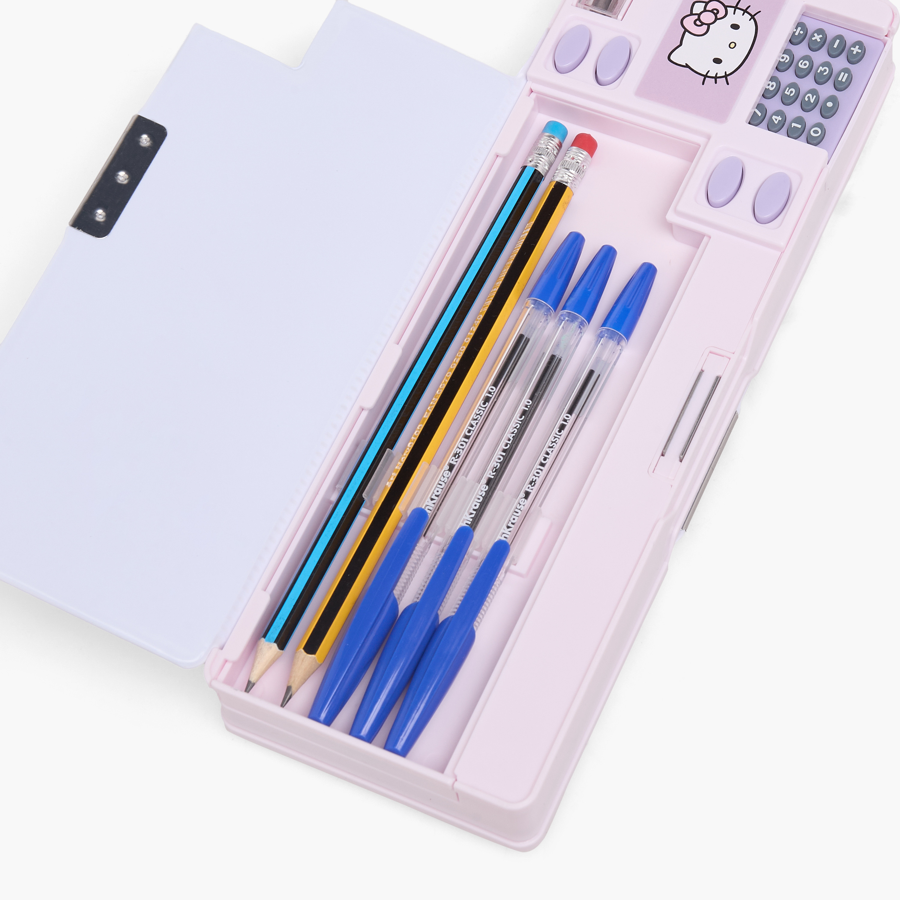 Sanrio Hello Kitty Print Pencil Case with Calculator-school-stationery-pencilcases-image-8