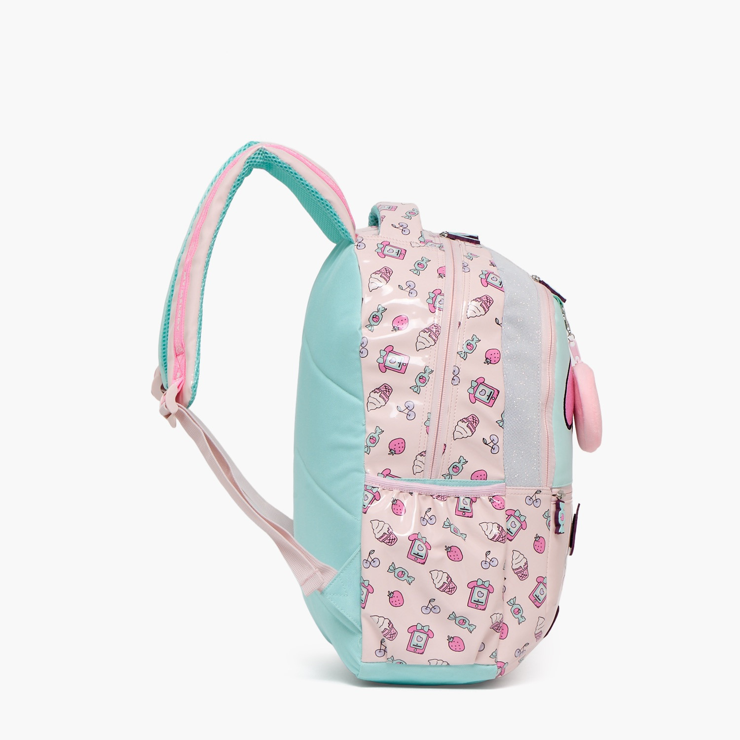 شنطة مدرسية بتفاصيل ماي ميلودي وحمالات كتف مبطنة للبنات 8-13 سنوات-school-bagsandbackpacks-backpacks-image-4