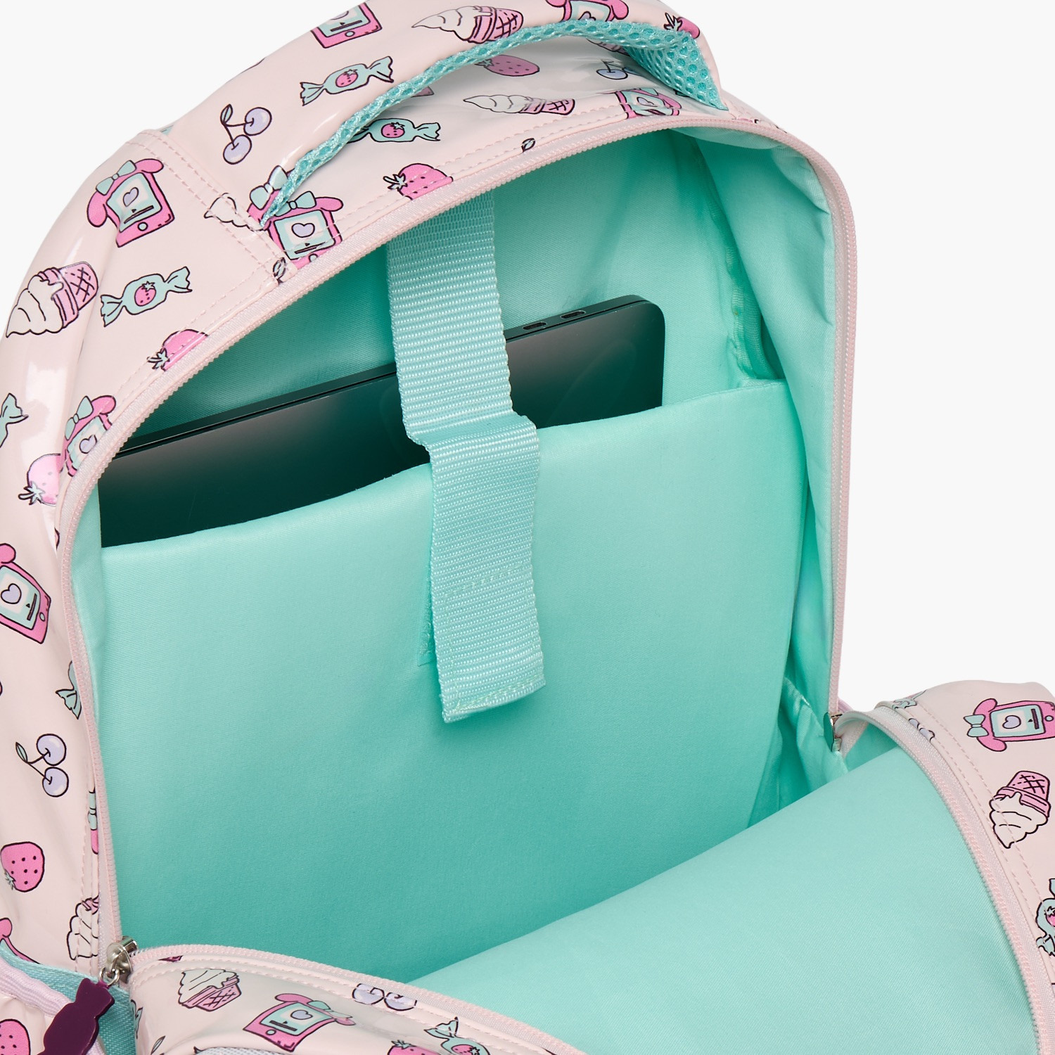شنطة مدرسية بتفاصيل ماي ميلودي وحمالات كتف مبطنة للبنات 8-13 سنوات-school-bagsandbackpacks-backpacks-image-9