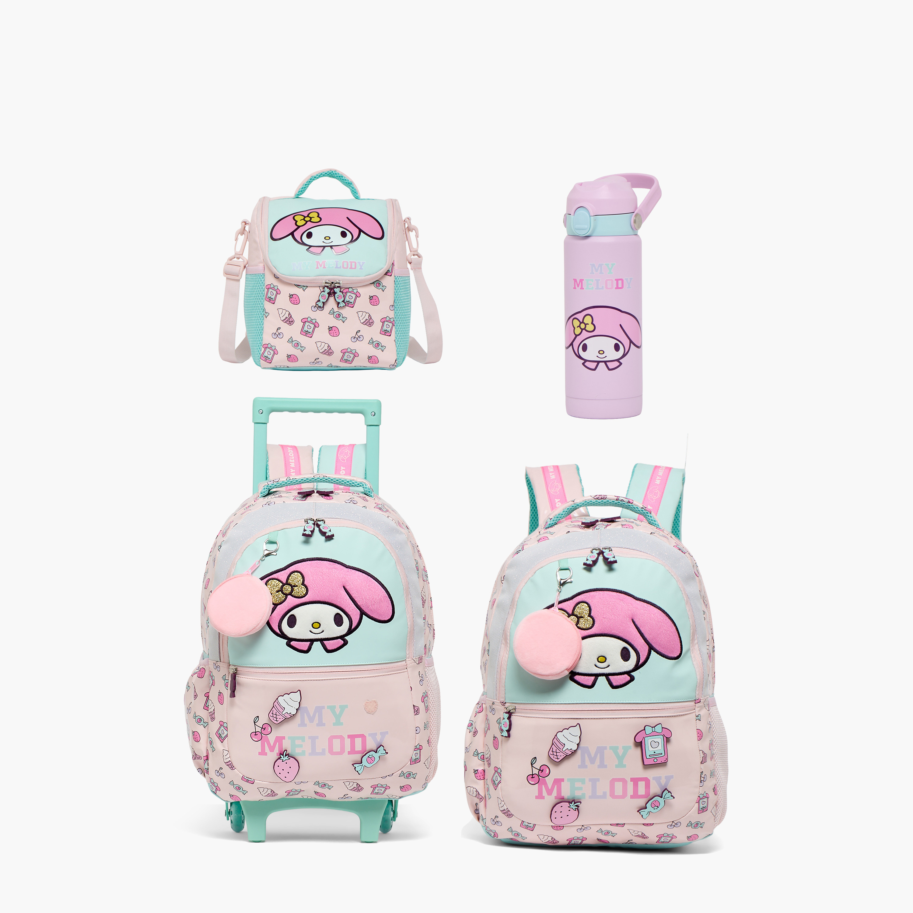 Sanrio My Melody Lunch Bag for Girls 5-8 Years with Insulation-school-lunchessentials-lunchbags-image-11