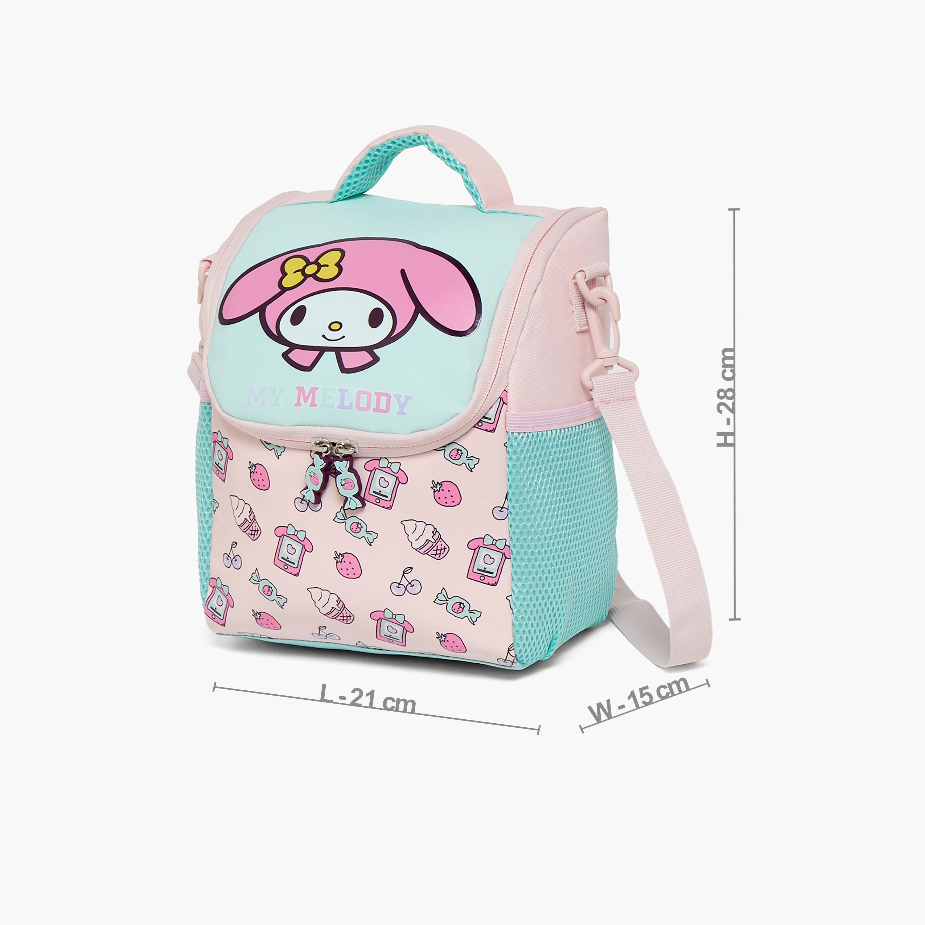 Sanrio My Melody Lunch Bag for Girls 5-8 Years with Insulation-school-lunchessentials-lunchbags-image-9