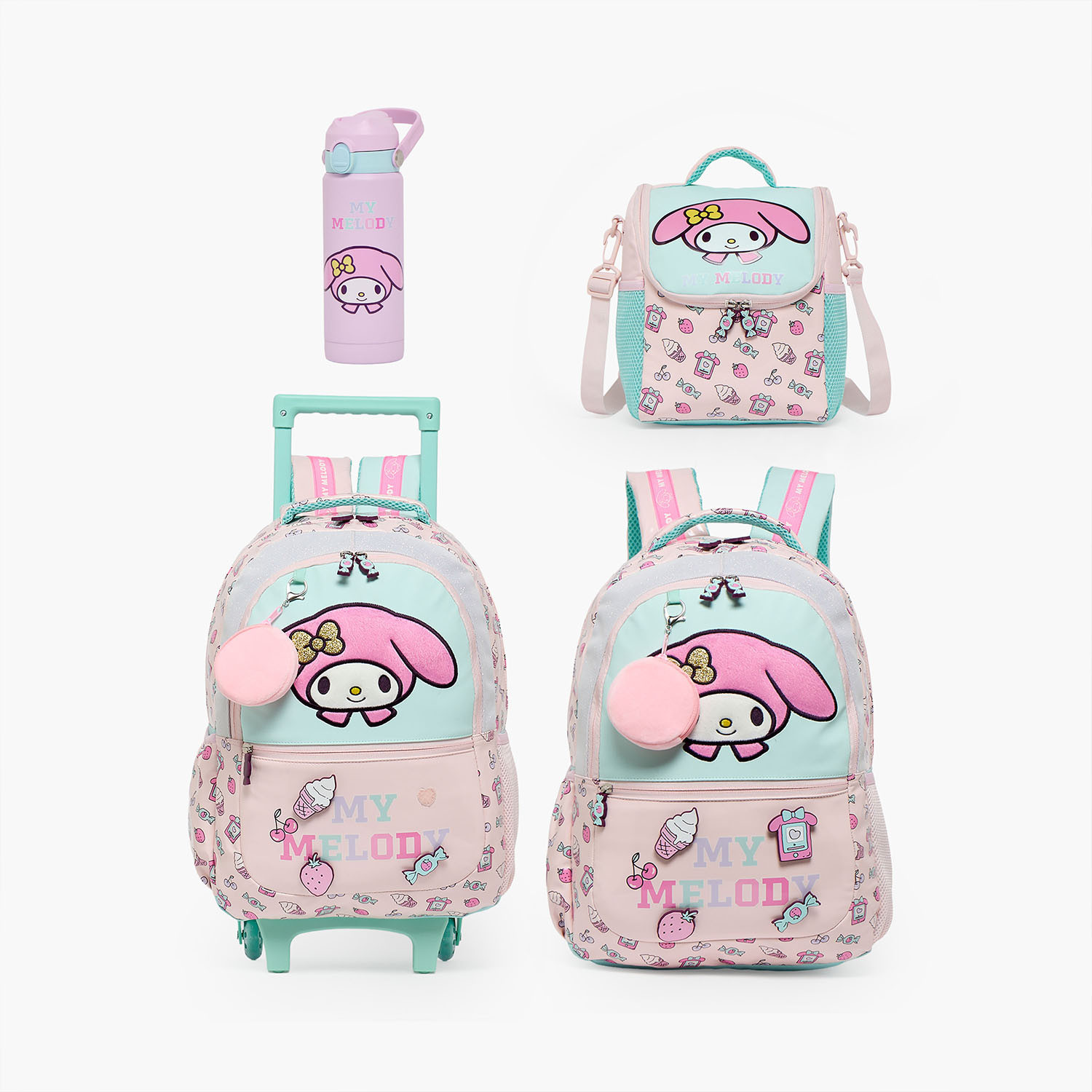 مقلمة بطبعة سانريو ماي ميلودي مع آلة حاسبة-school-stationery-pencilcases-image-11