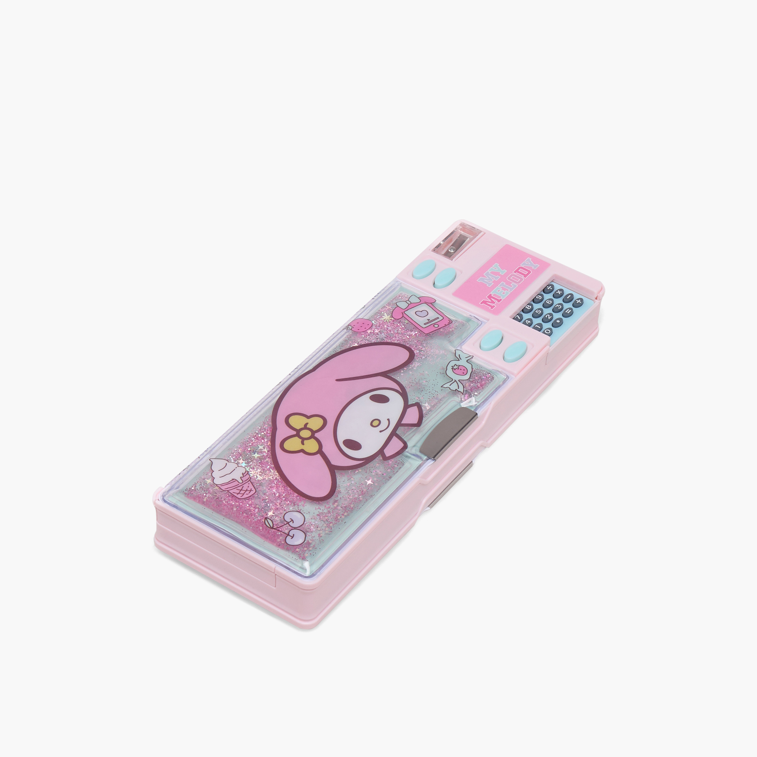 Sanrio My Melody Print Pencil Case with Calculator-school-stationery-pencilcases-image-2