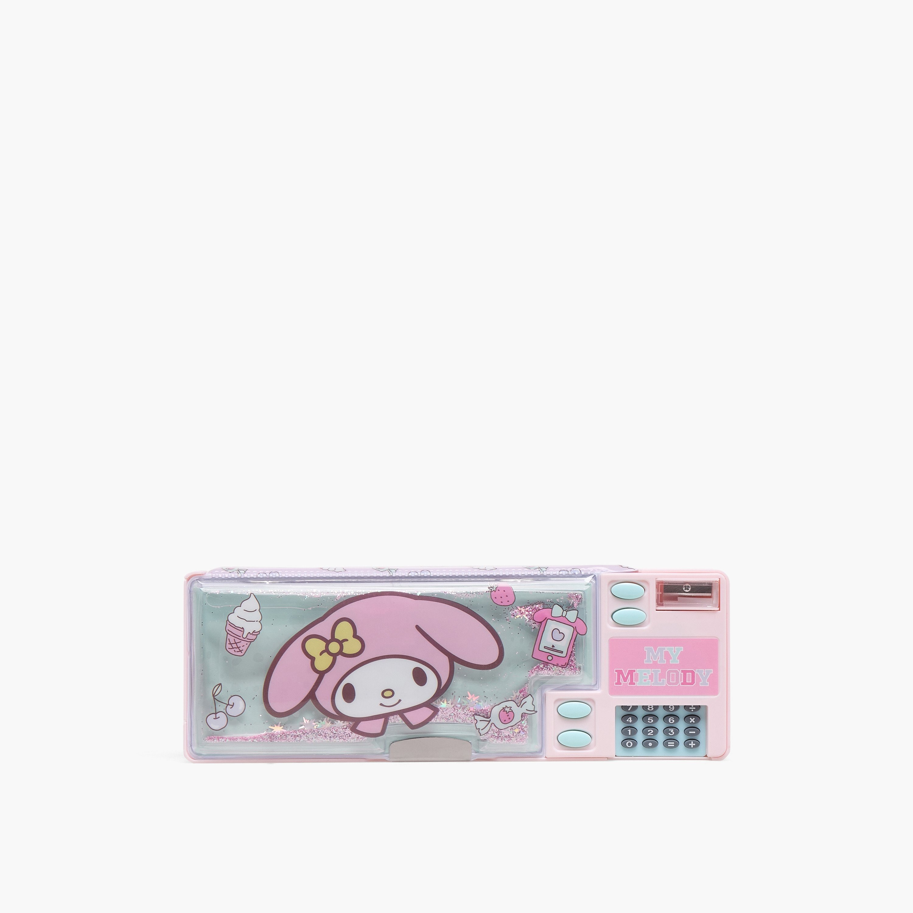 Sanrio My Melody Print Pencil Case with Calculator-school-stationery-pencilcases-image-3