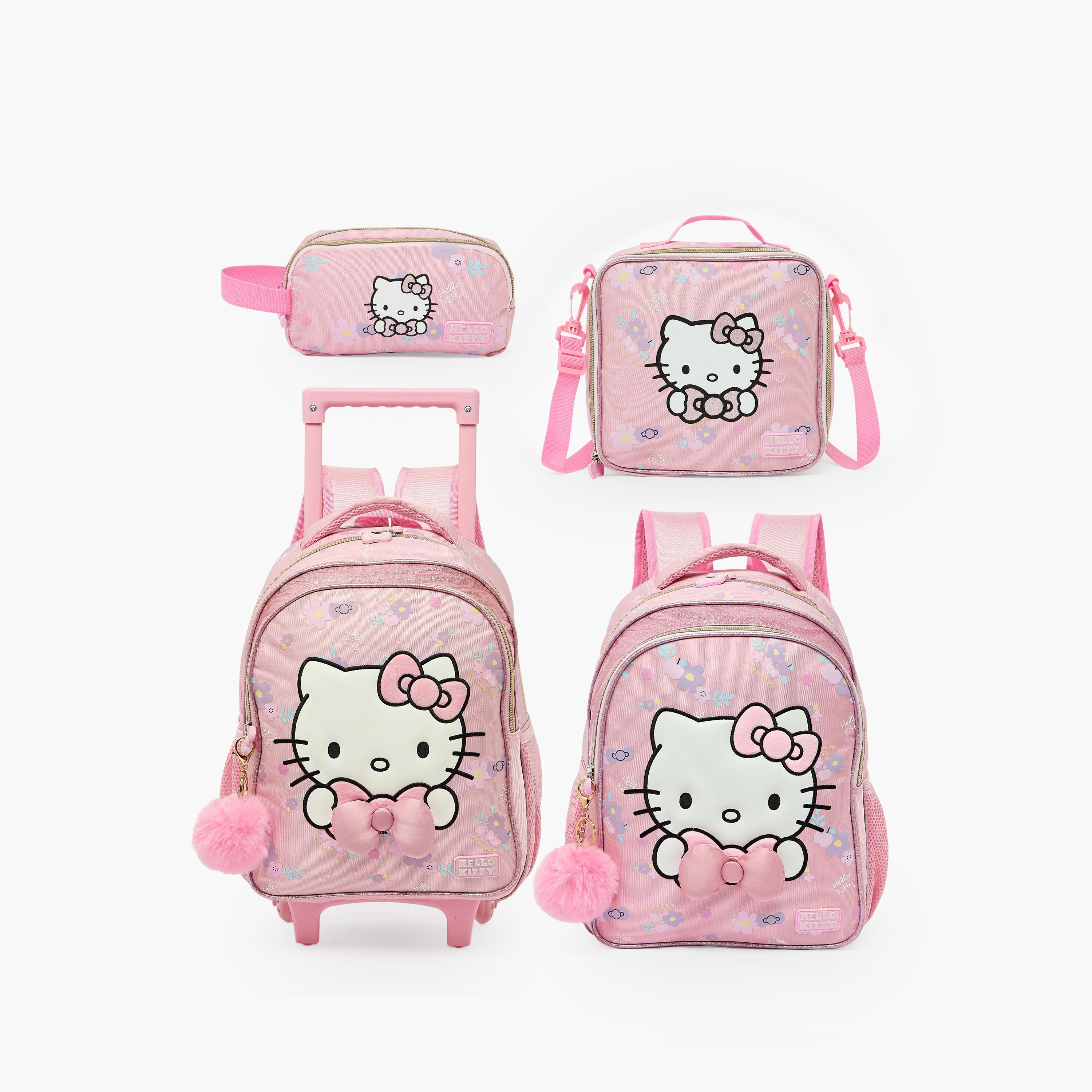 Sanrio Hello Kitty Lunch Bag for Girls 3-5 Years with Insulation-school-lunchessentials-lunchbags-image-10