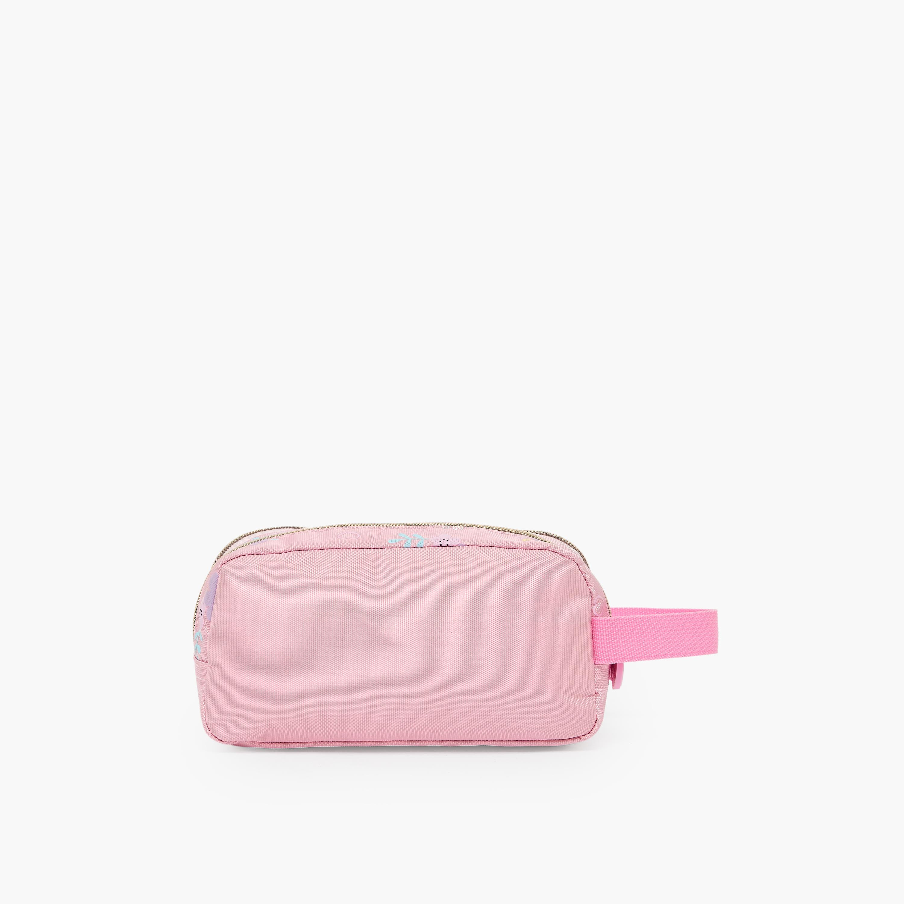 Sanrio Hello Kitty Print Pencil Pouch with 2 Compartments-school-stationery-pencilcases-image-4