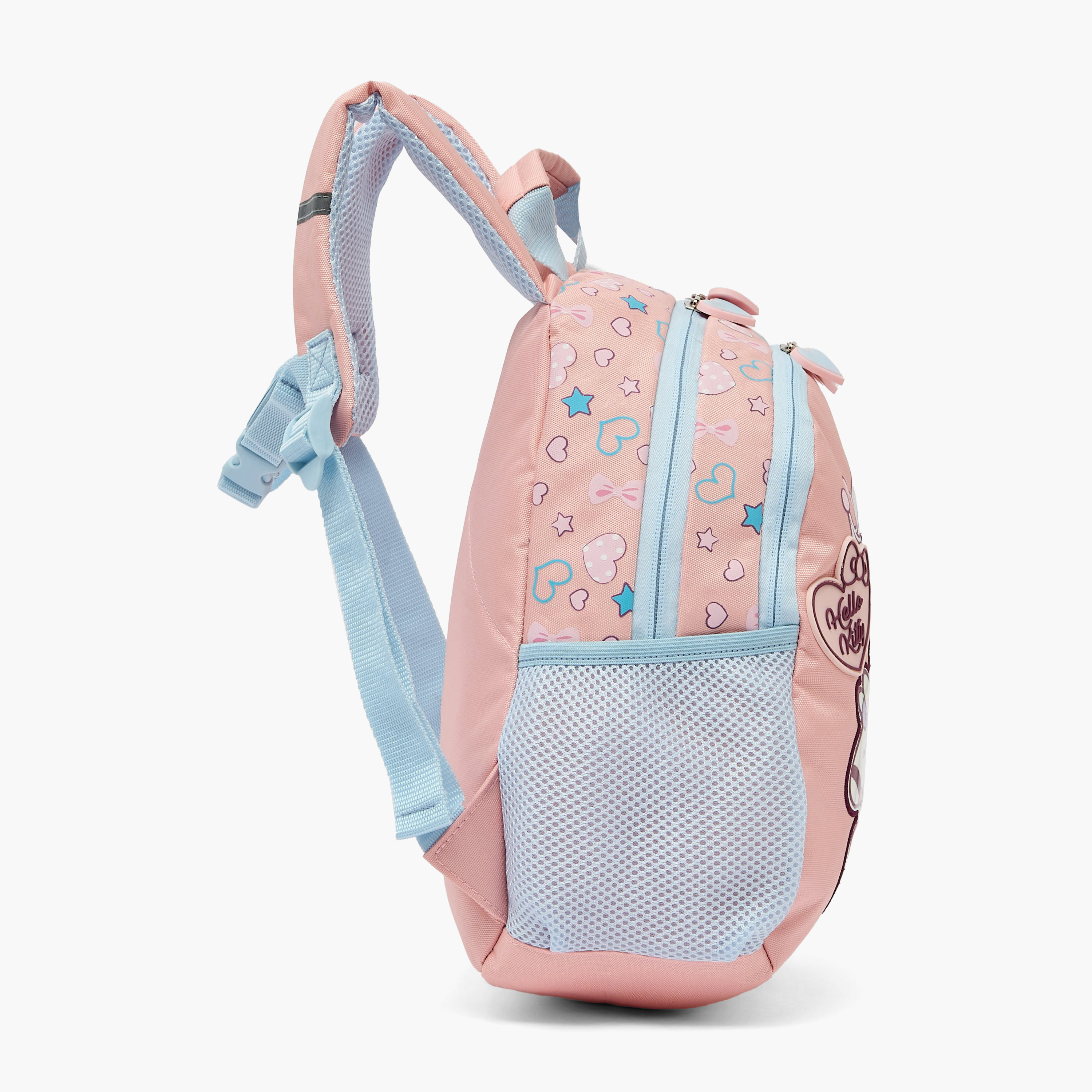 شنطة ظهر بطبعة هيلو كيتي للبنات من 3-5 سنوات مع أحزمة كتف مبطنة من سانريو - 14 بوصة-school-bagsandbackpacks-backpacks-image-4