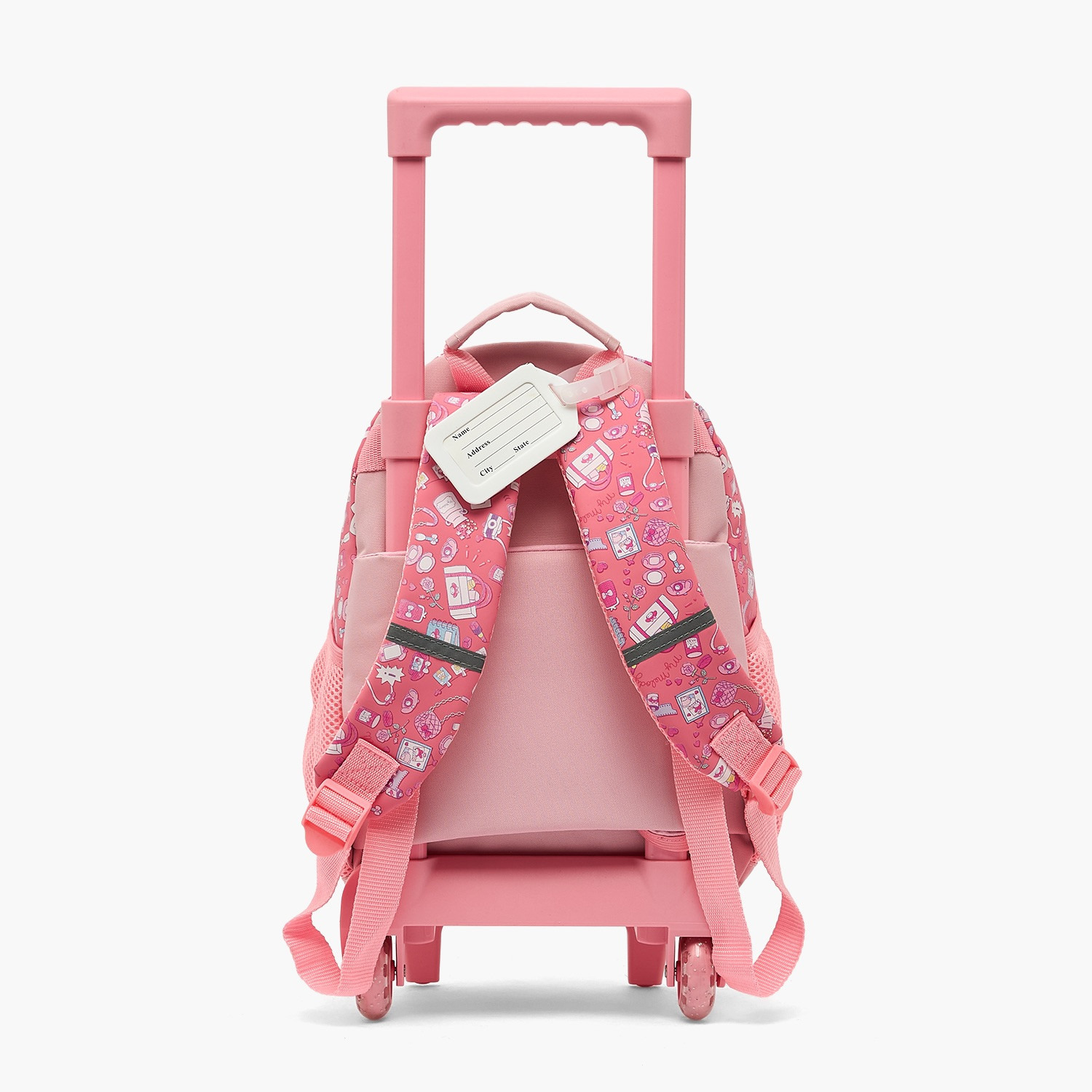 Sanrio My Melody Print Trolley Bag for Girls 3-5 Years Retractable Handle - 14 inches-school-bagsandbackpacks-trolleybags-image-10