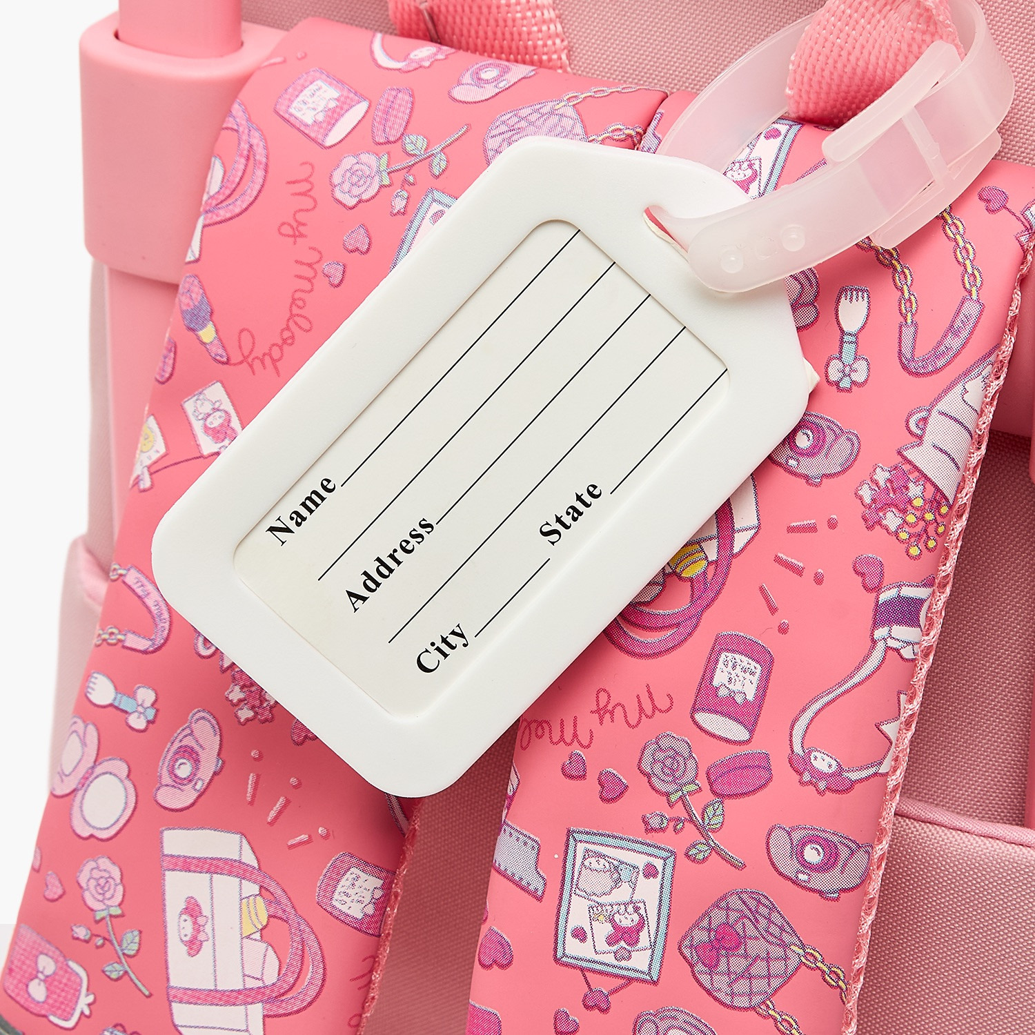 Sanrio My Melody Print Trolley Bag for Girls 3-5 Years Retractable Handle - 14 inches-school-bagsandbackpacks-trolleybags-image-11