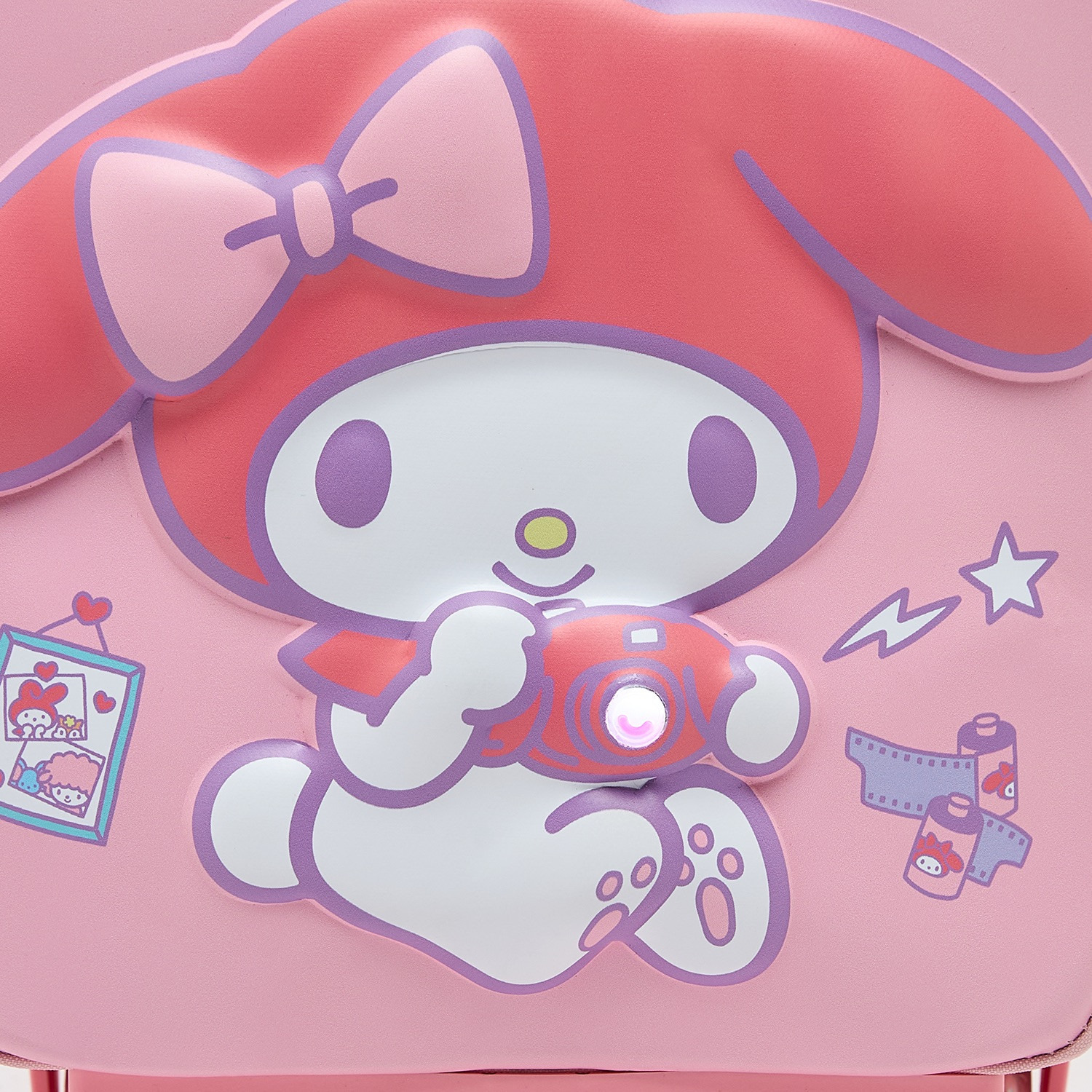Sanrio My Melody Print Trolley Bag for Girls 3-5 Years Retractable Handle - 14 inches-school-bagsandbackpacks-trolleybags-image-5