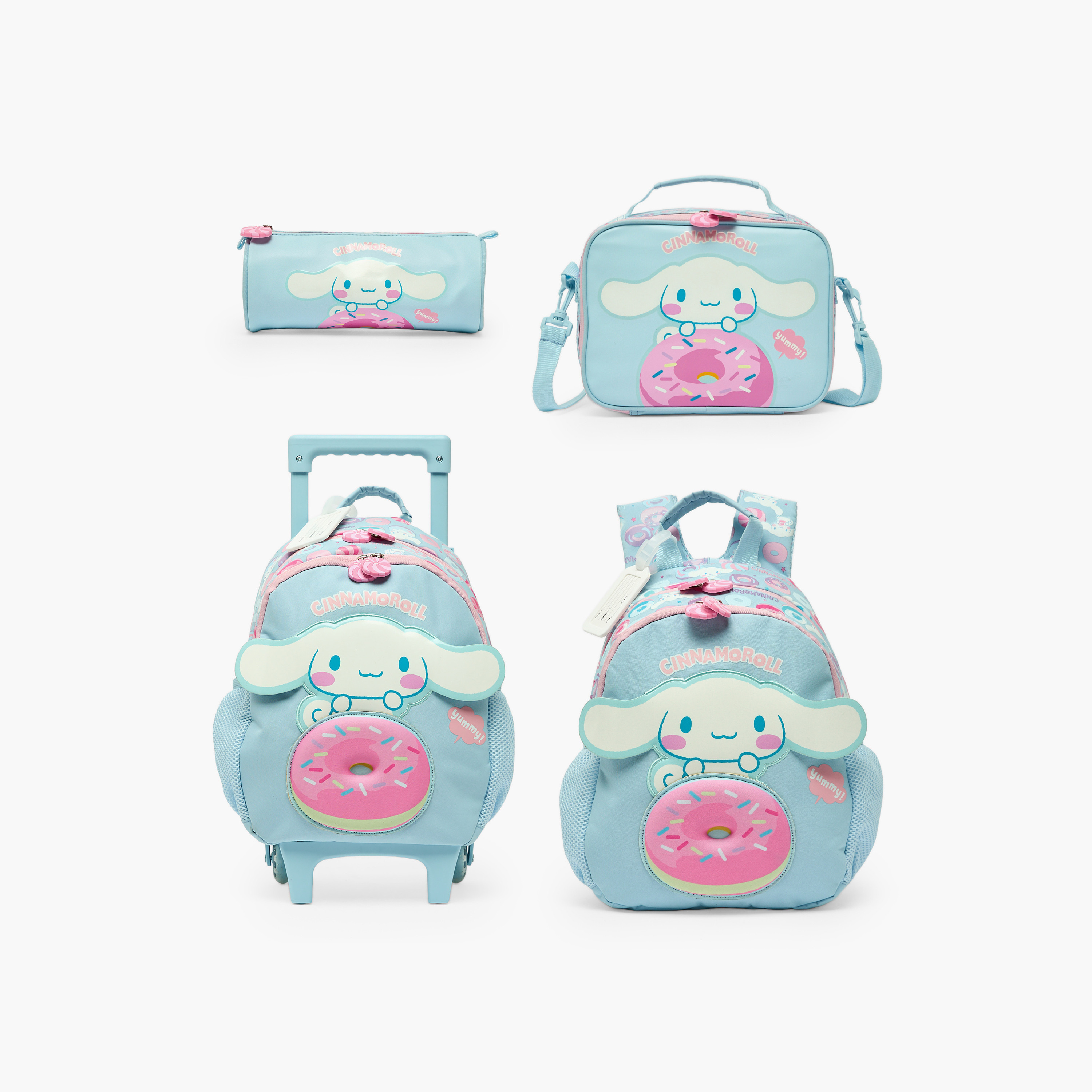 Sanrio Cinnamoroll Print Backpack for Girls 3-5 Years with Padded Straps - 13.5 inches-school-bagsandbackpacks-backpacks-image-13