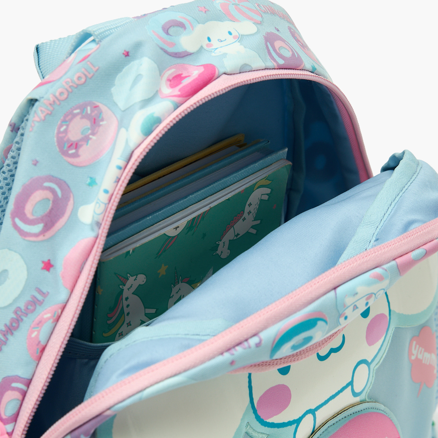 Sanrio Cinnamoroll Print Backpack for Girls 3-5 Years with Padded Straps - 13.5 inches-school-bagsandbackpacks-backpacks-image-9