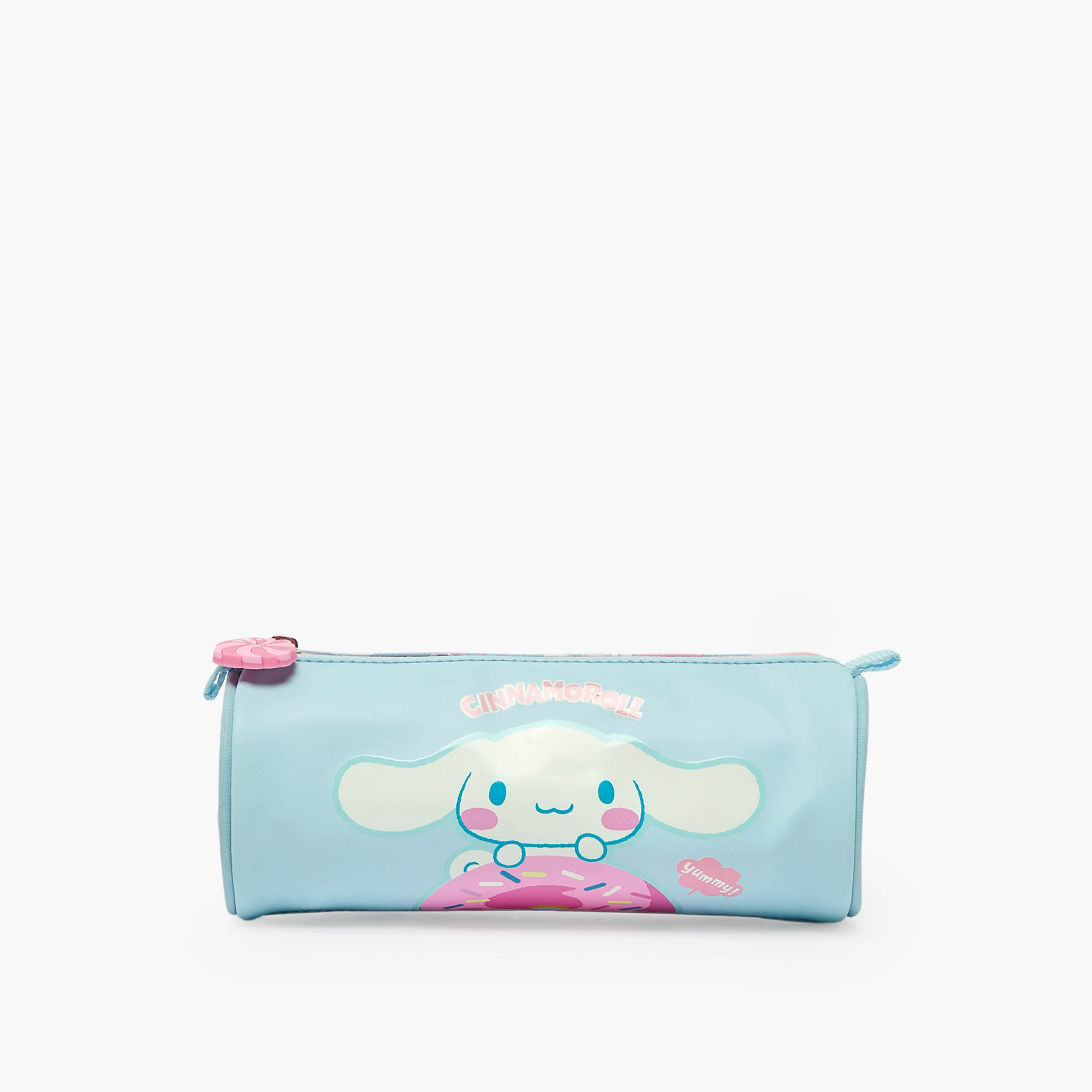 Sanrio Cinnamoroll Print Pencil Pouch with Zip Closure-school-stationery-pencilcases-image-1
