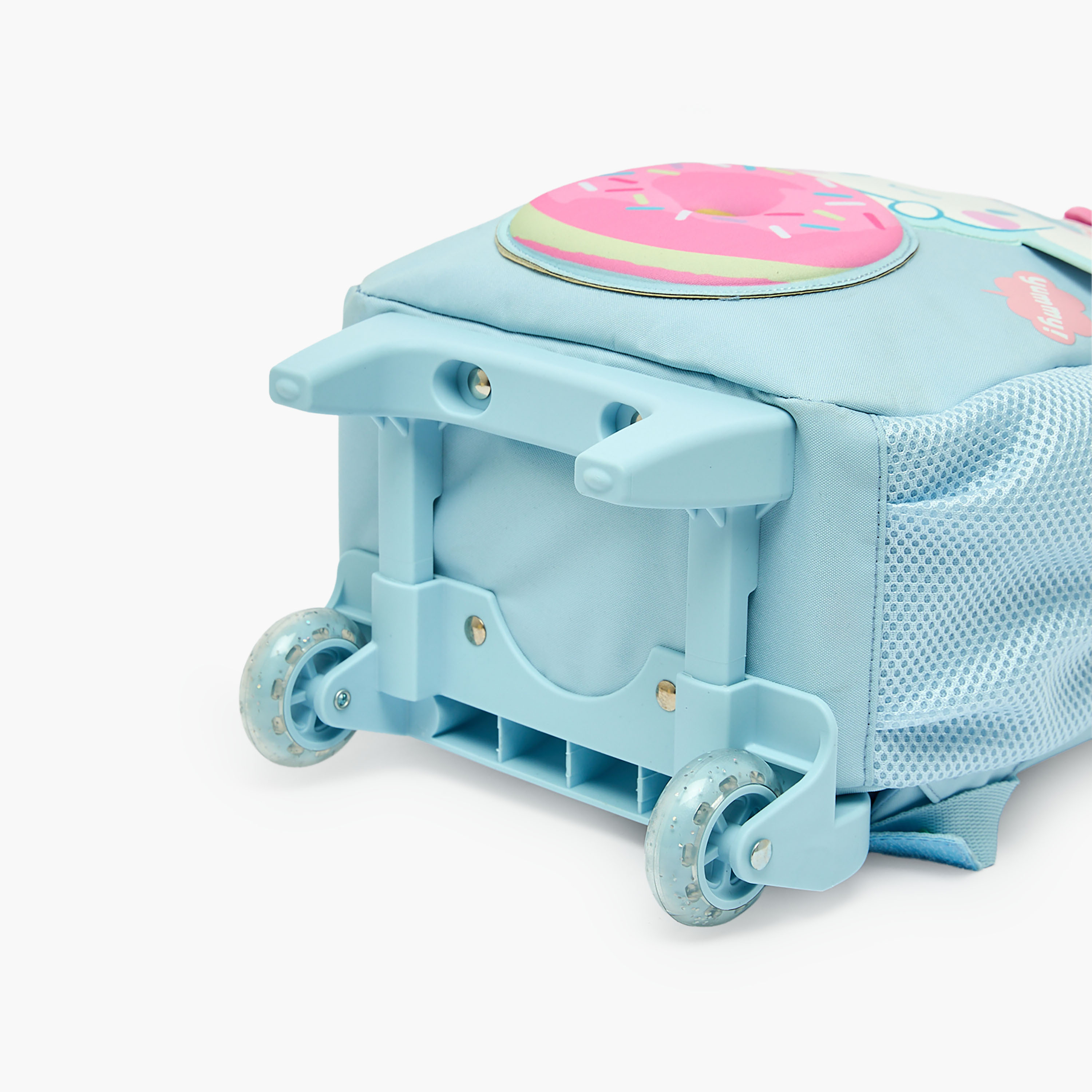 Sanrio Cinnamoroll Print Trolley Bag for Girls 3-5 Years with Durable Wheels - 14 inches-school-bagsandbackpacks-trolleybags-image-13