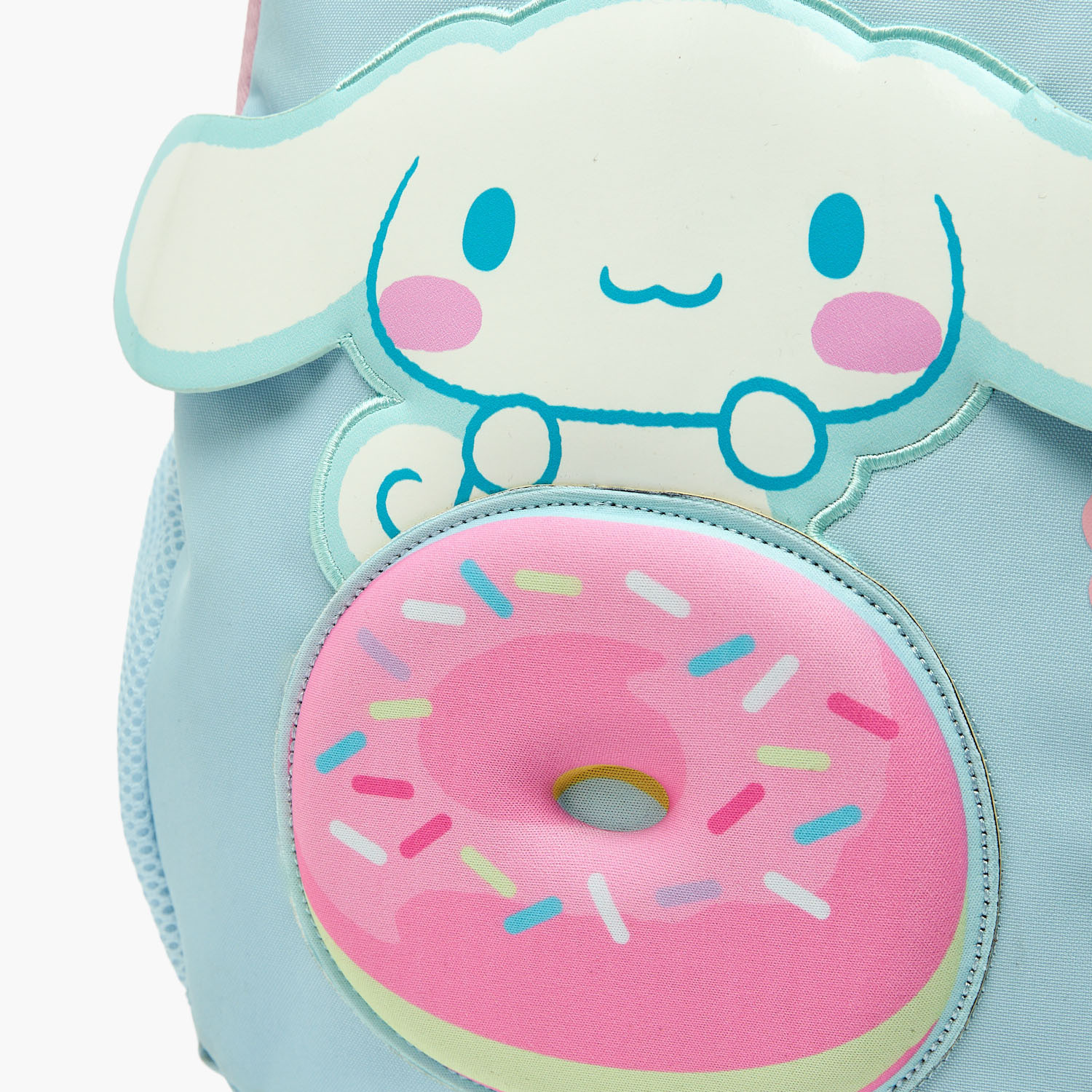 Sanrio Cinnamoroll Print Trolley Bag for Girls 3-5 Years with Durable Wheels - 14 inches-school-bagsandbackpacks-trolleybags-image-5