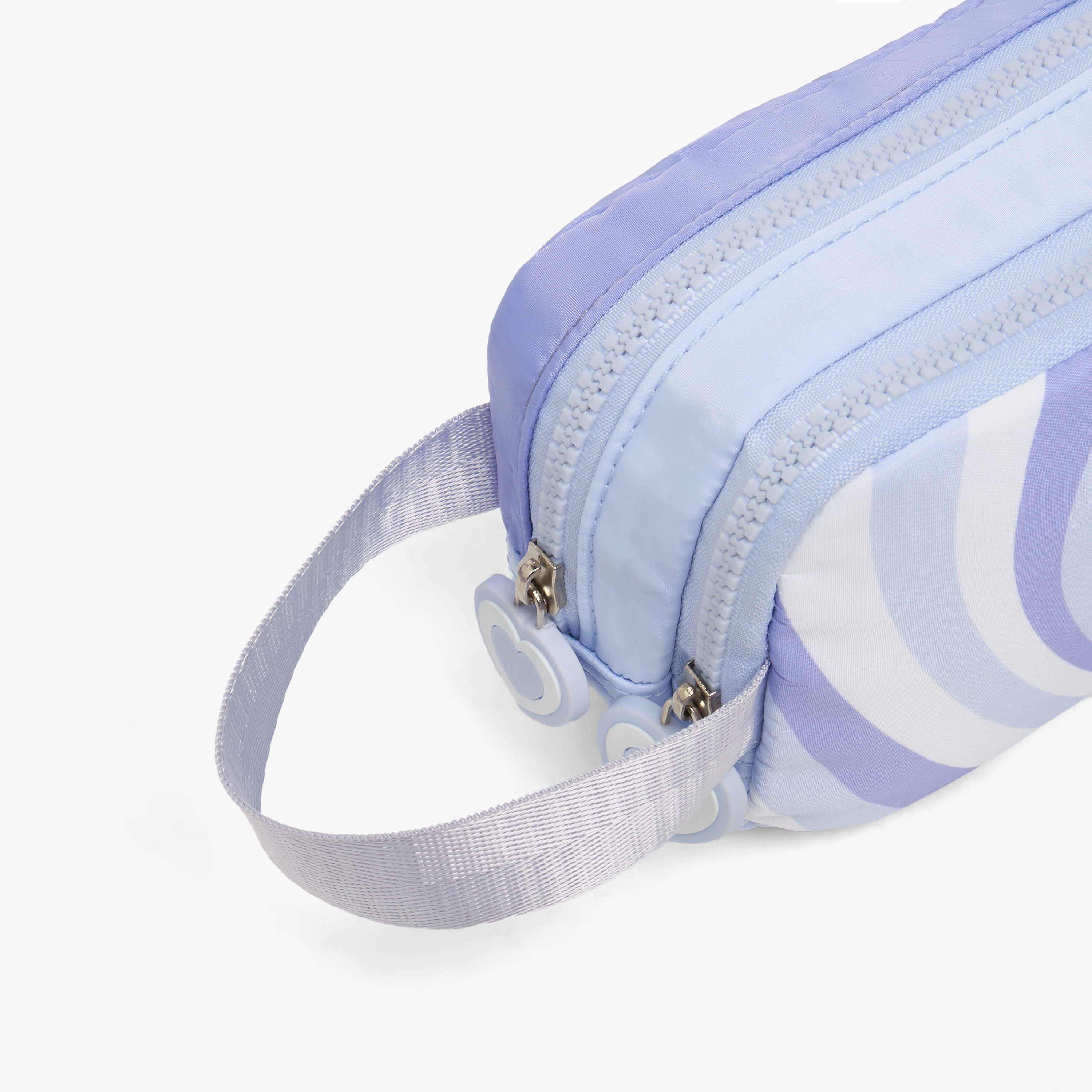 Sanrio Kuromi Print Pencil Pouch with 2 Compartments-school-stationery-pencilcases-image-4
