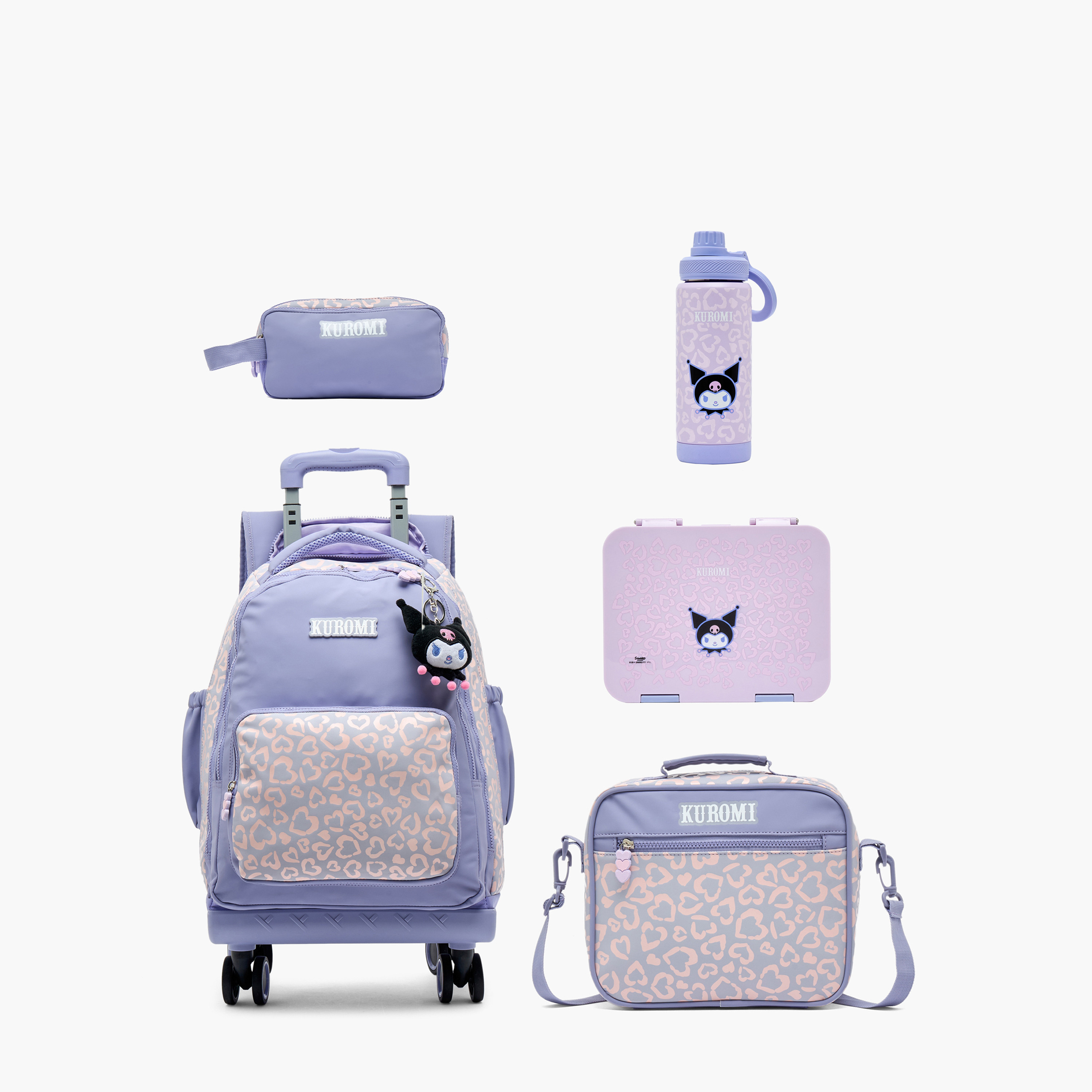 Sanrio Kuromi Lunch Bag for Girls 8-12 Years with Insulation-school-lunchessentials-lunchbags-image-12