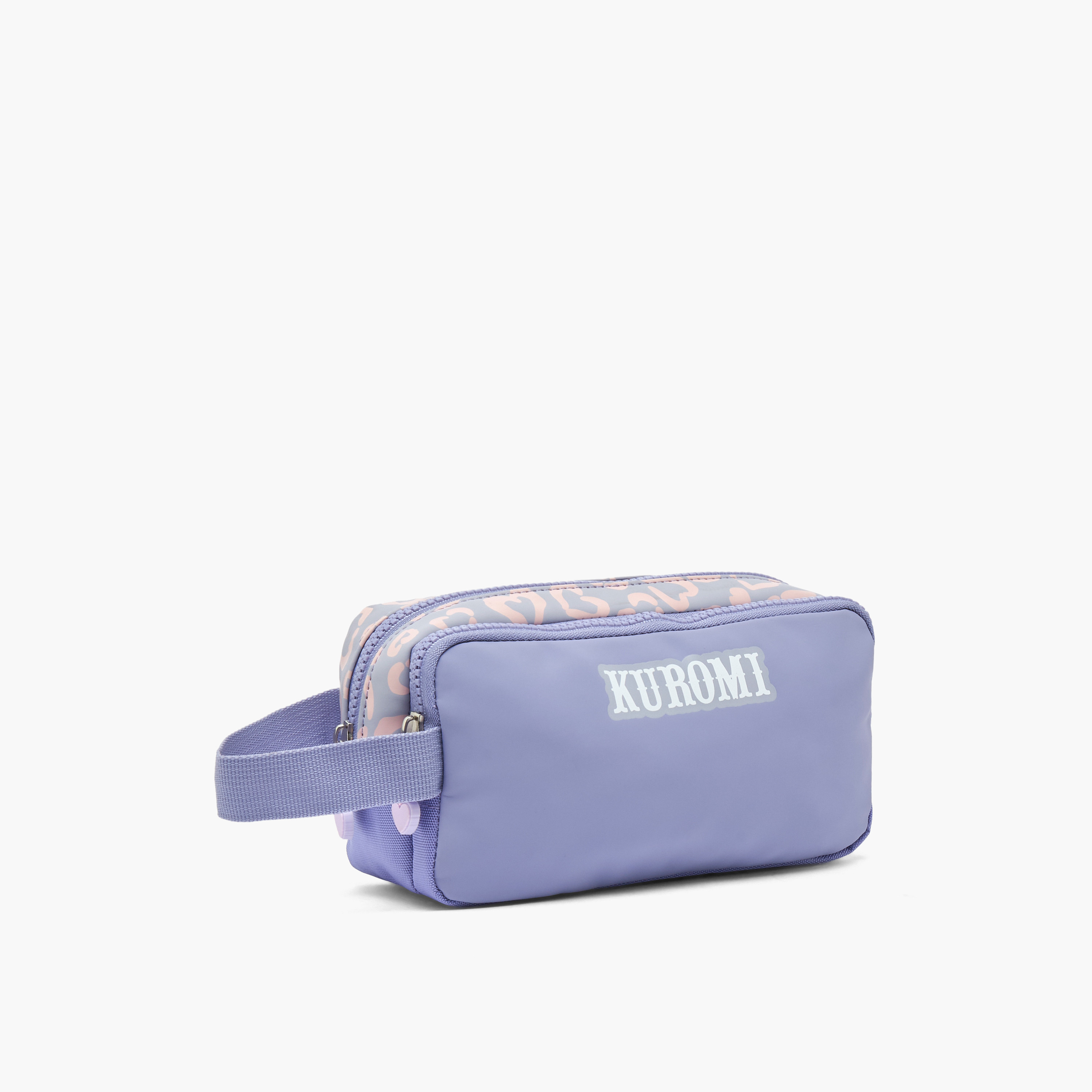 مقلمة بقسمين وطبعات كورومي من سانريو-school-stationery-pencilcases-image-3