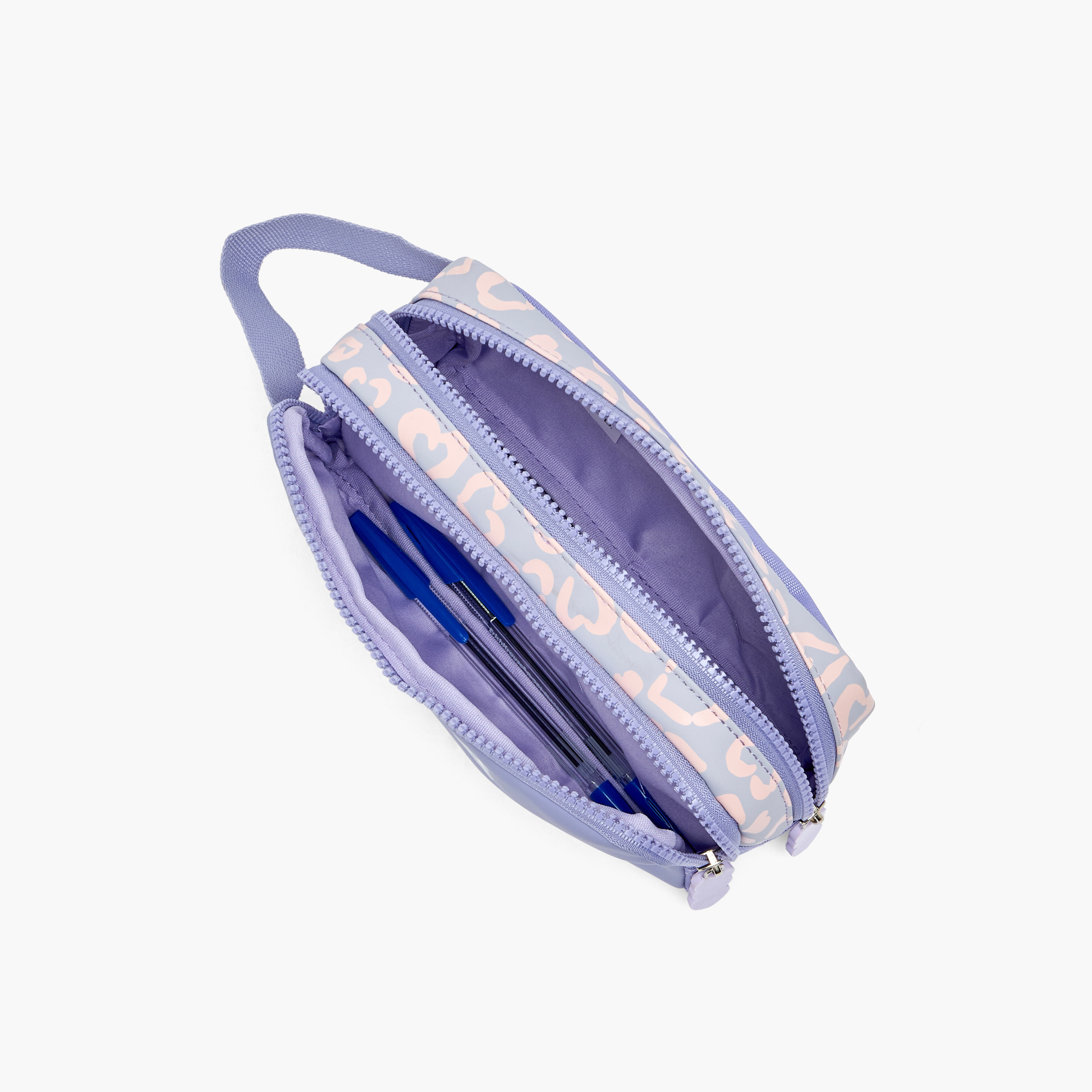مقلمة بقسمين وطبعات كورومي من سانريو-school-stationery-pencilcases-image-7