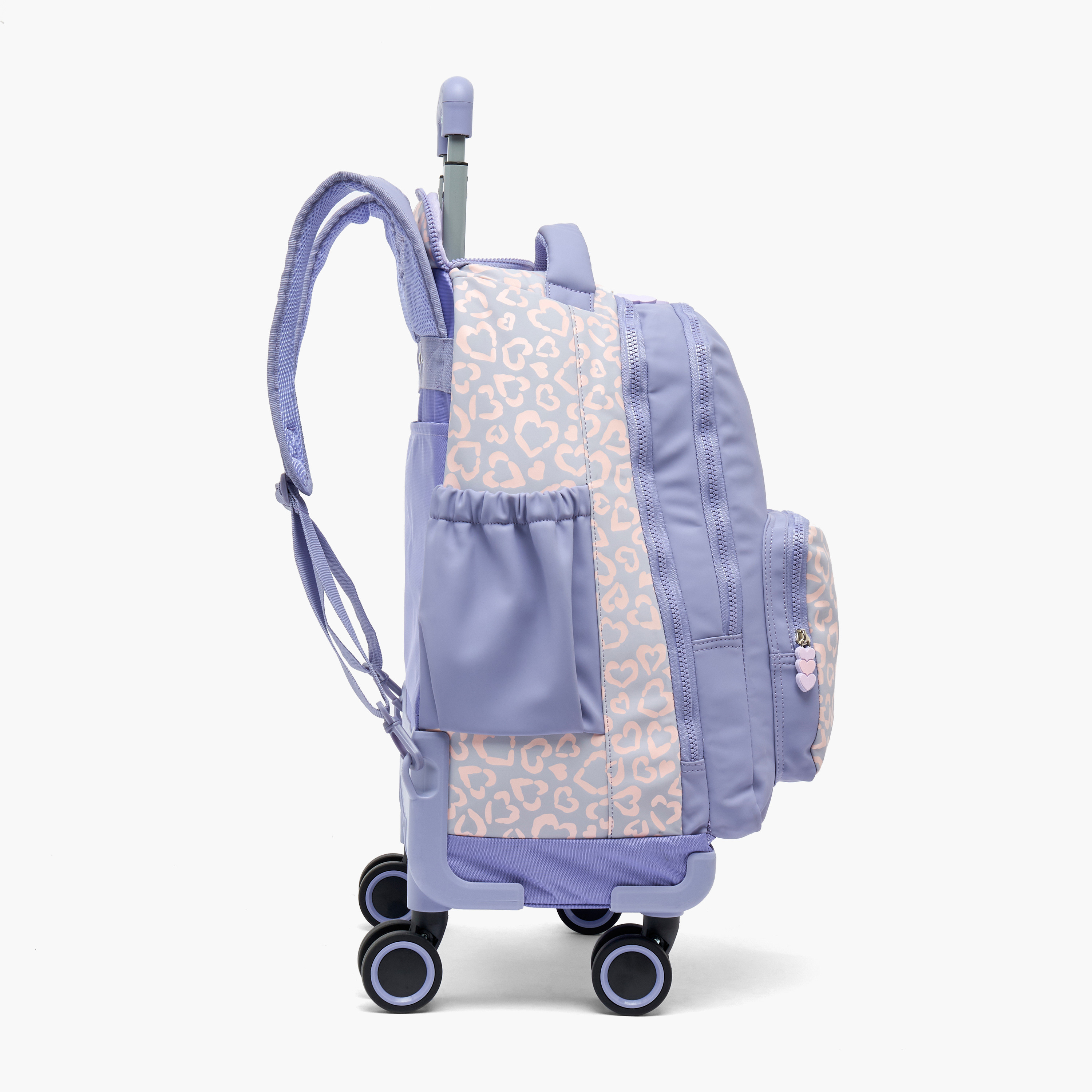 شنطة ترولي بطبعات كورومي للبنات 8-12 سنة مع عجلات متينة من سانريو - 18 بوصة-school-bagsandbackpacks-trolleybags-image-9