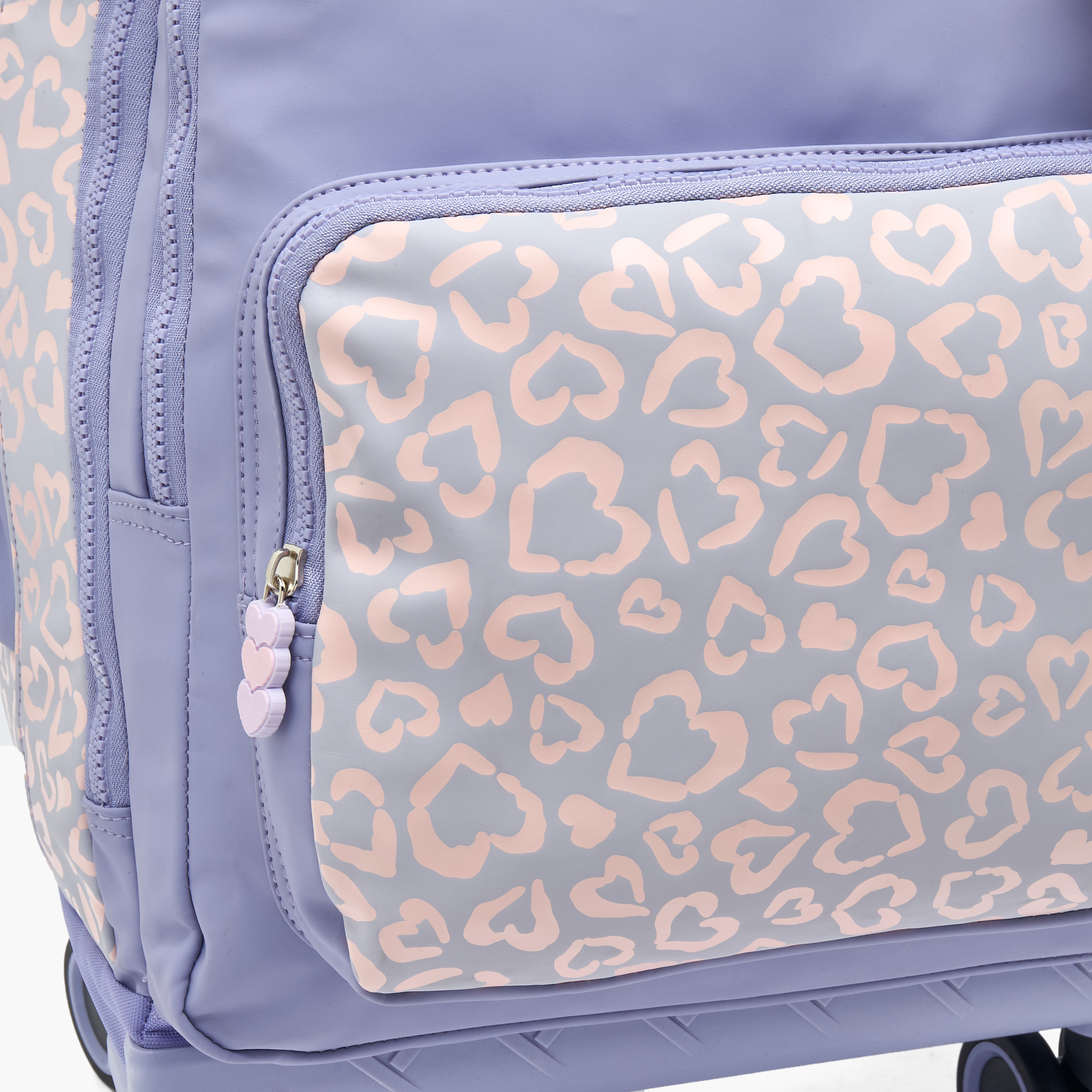 شنطة ترولي بطبعات كورومي للبنات 8-12 سنة مع عجلات متينة من سانريو - 18 بوصة-school-bagsandbackpacks-trolleybags-image-4